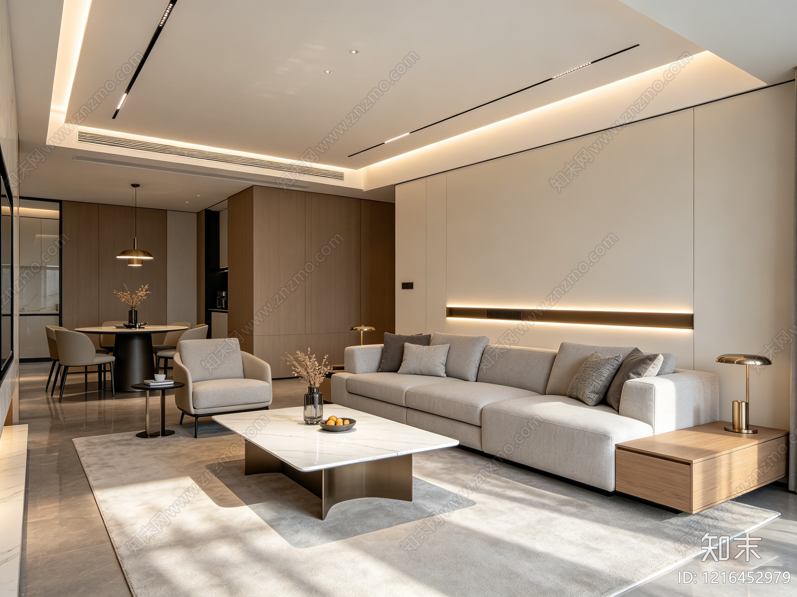 现代客厅贴图下载【ID:1216452979】