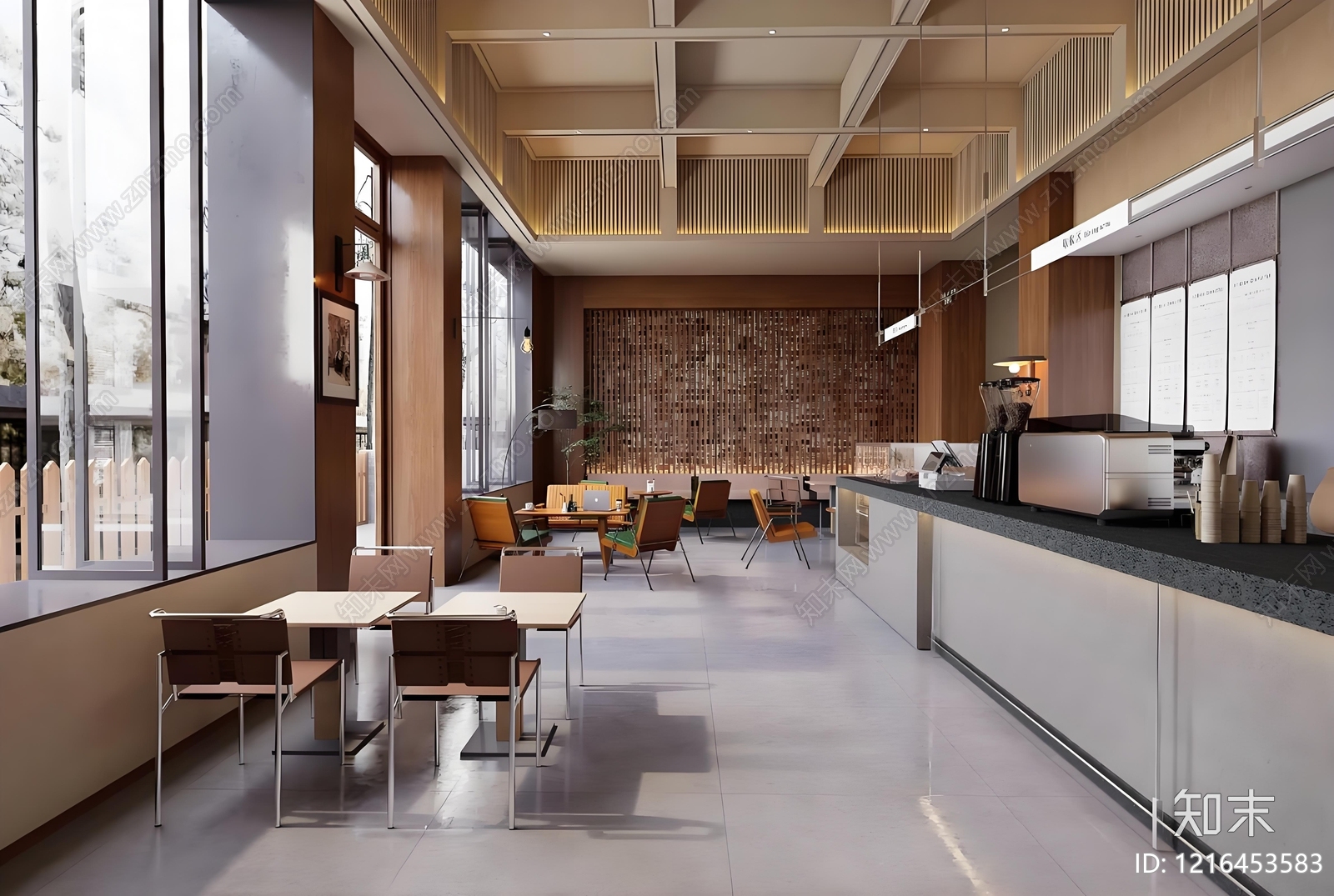 现代商铺贴图下载【ID:1216453583】