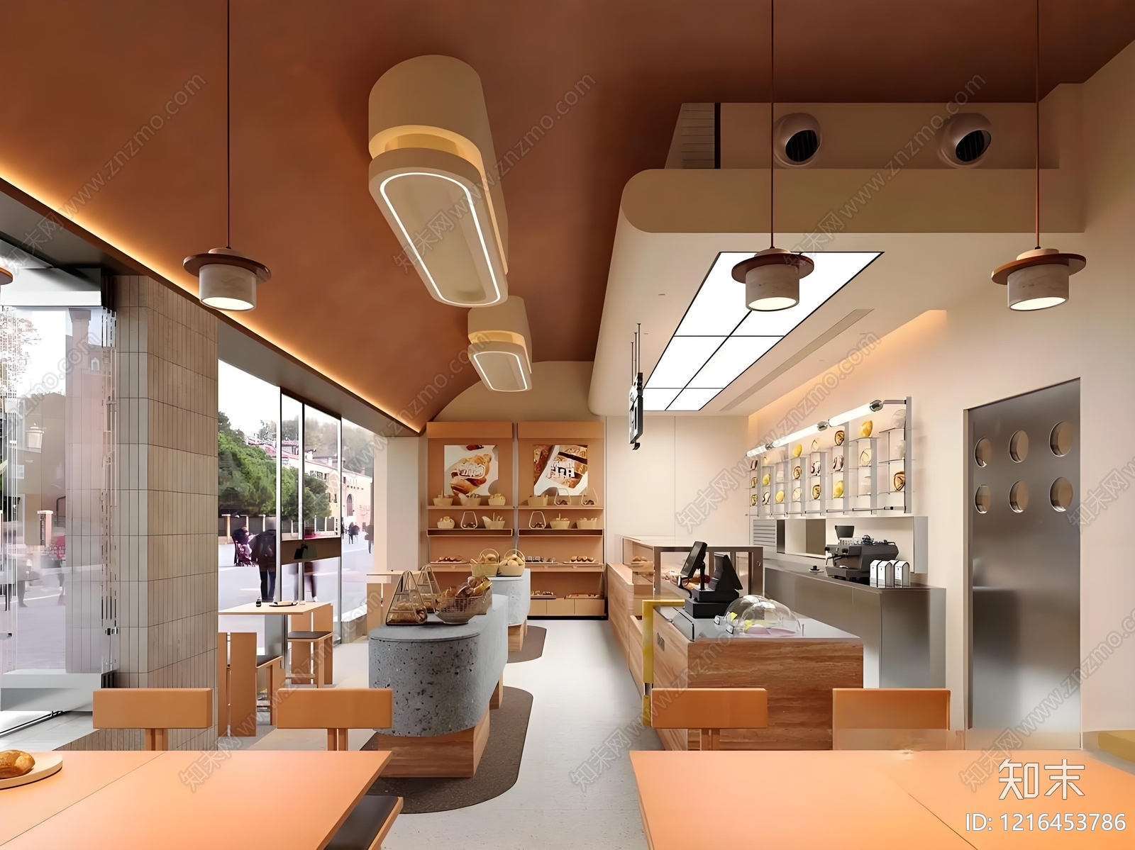 现代商铺贴图下载【ID:1216453786】