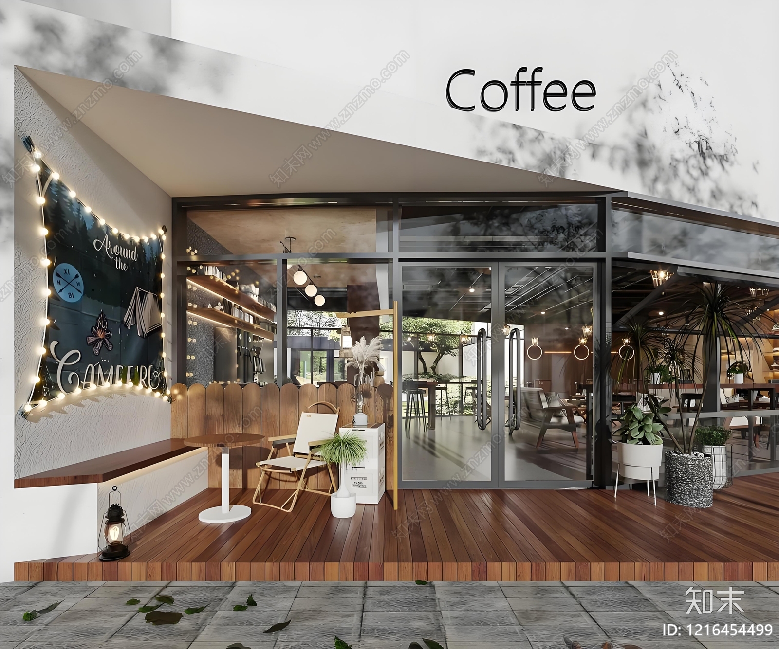 现代商铺贴图下载【ID:1216454499】