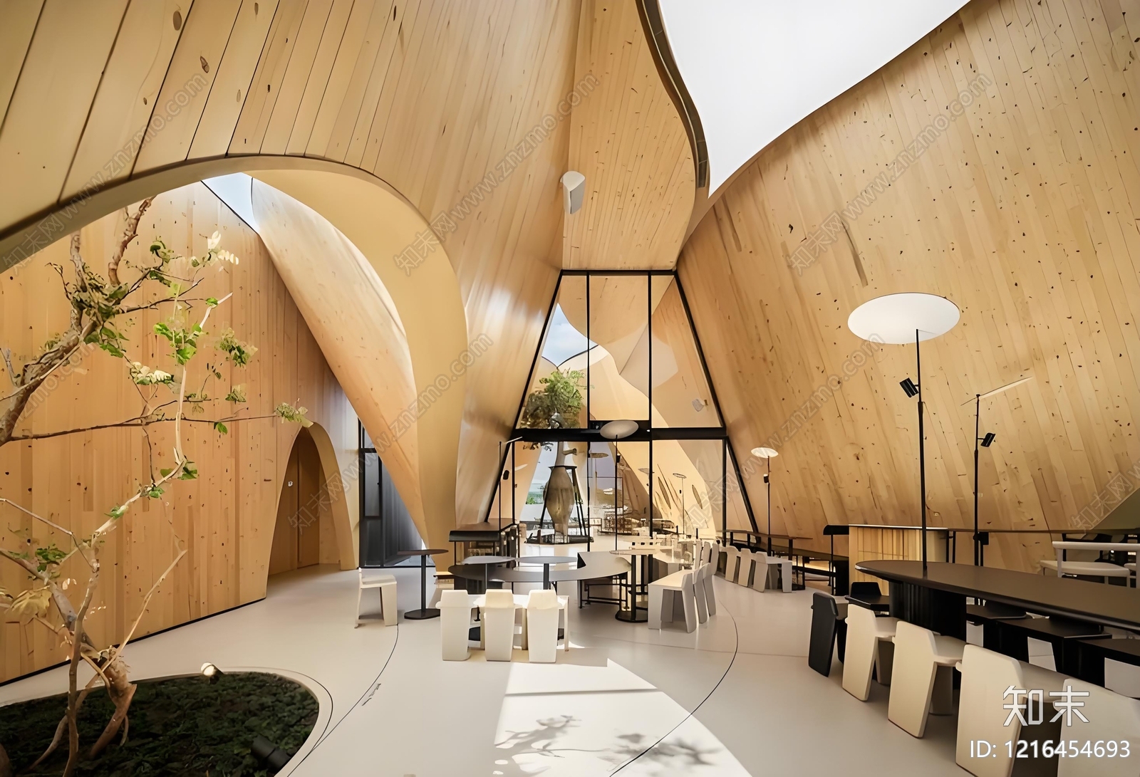 现代商铺贴图下载【ID:1216454693】