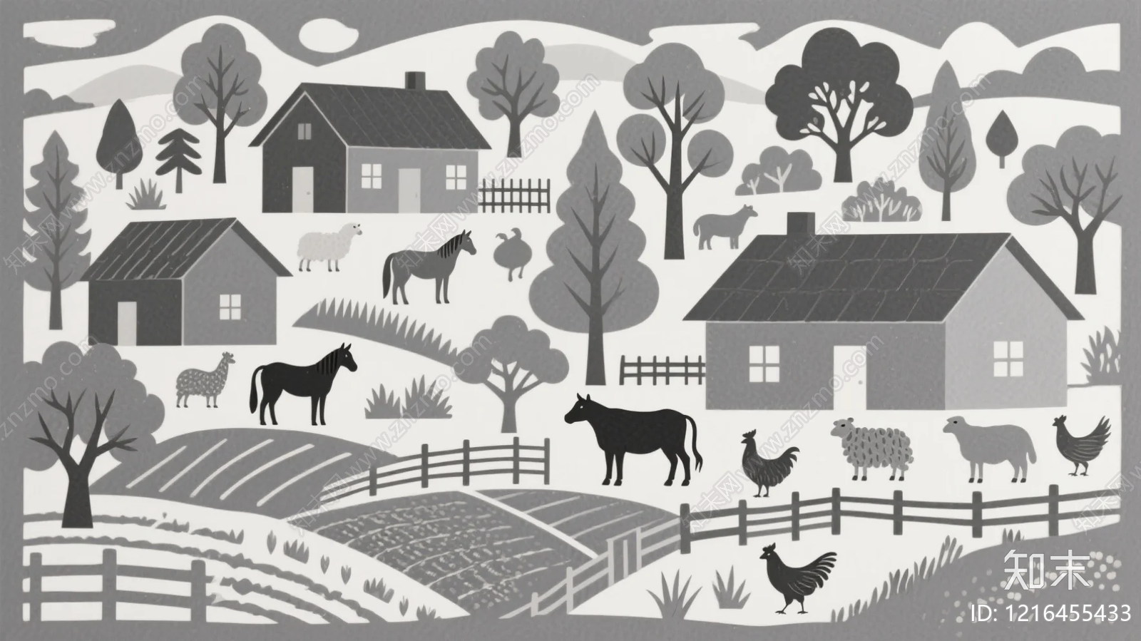 农田贴图下载【ID:1216455433】