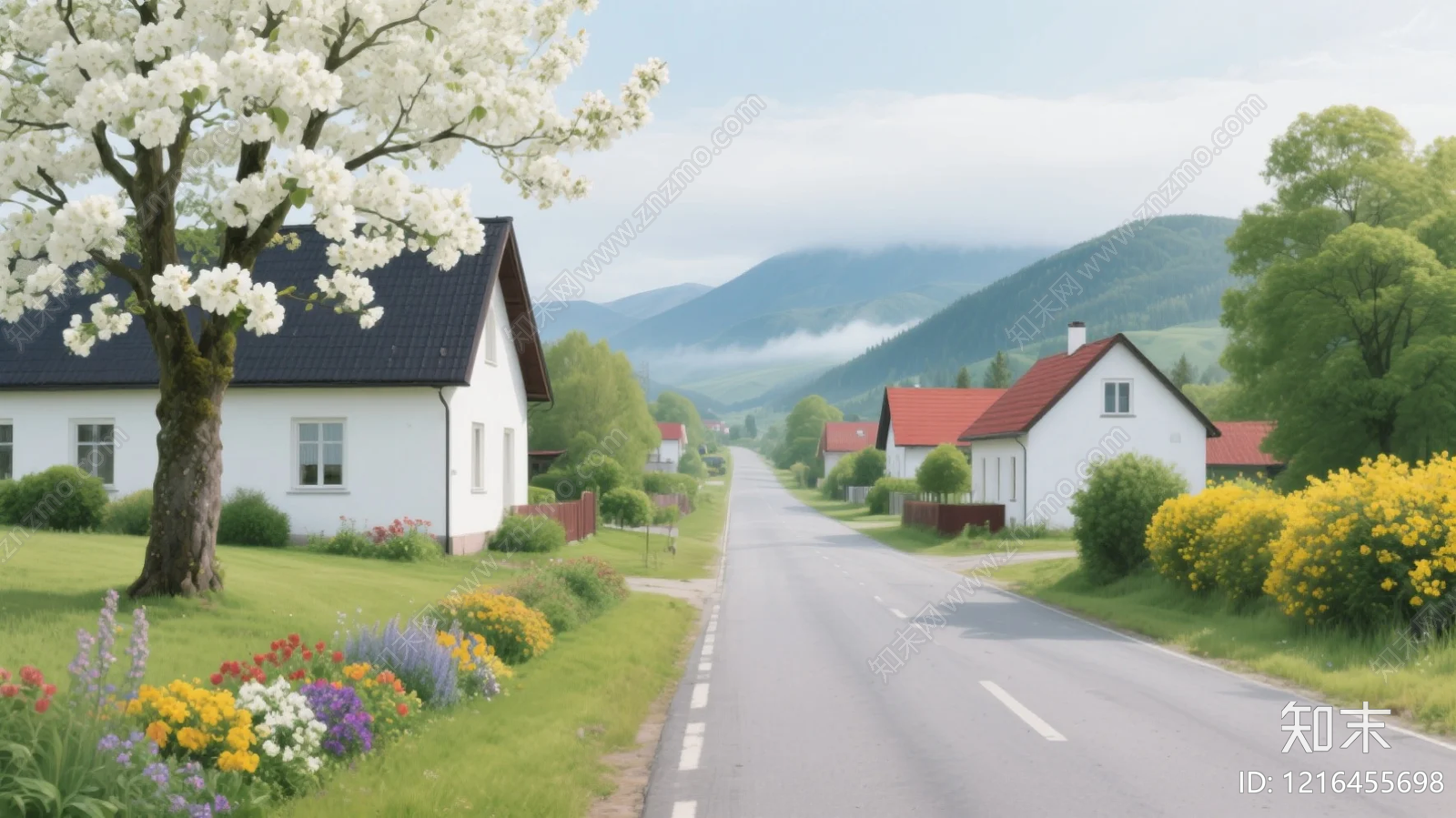 建筑外立面贴图下载【ID:1216455698】