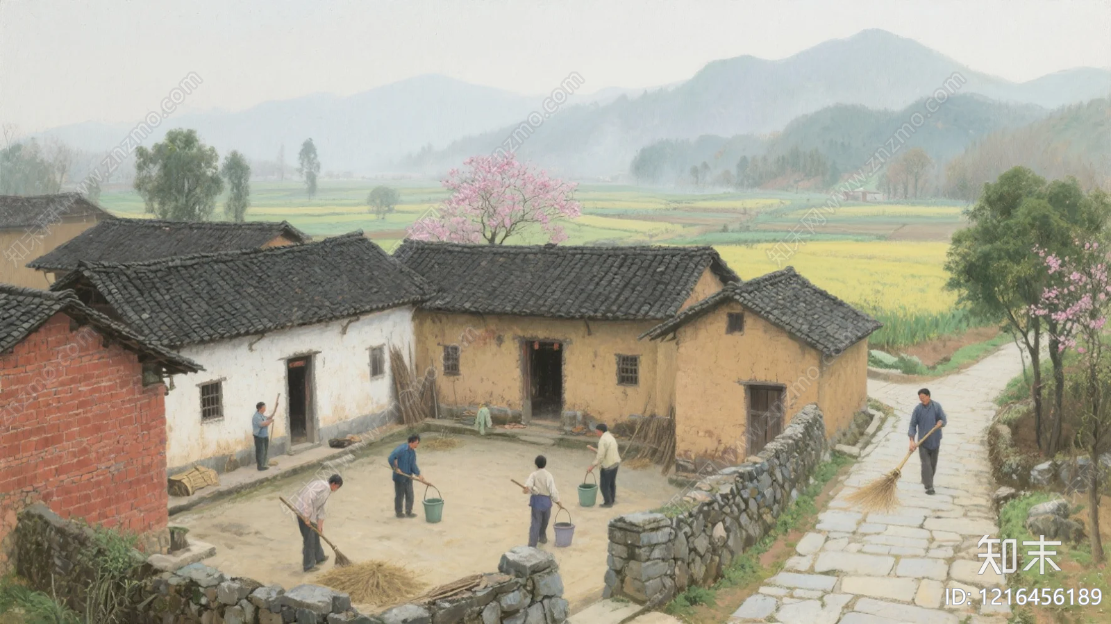 农田贴图下载【ID:1216456189】