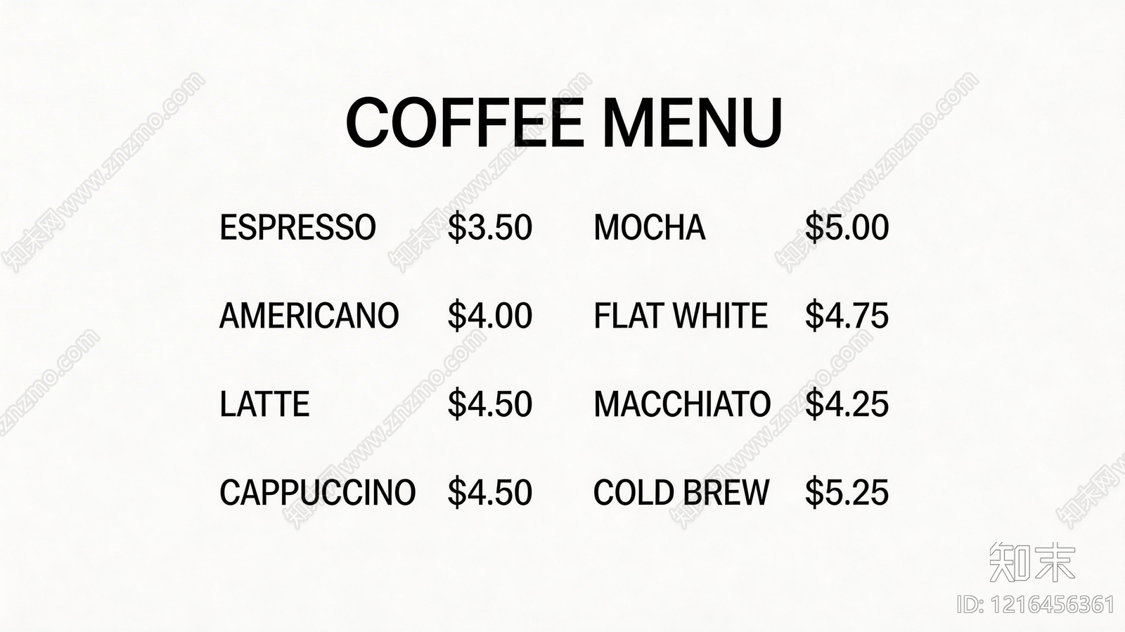 菜单贴图下载【ID:1216456361】