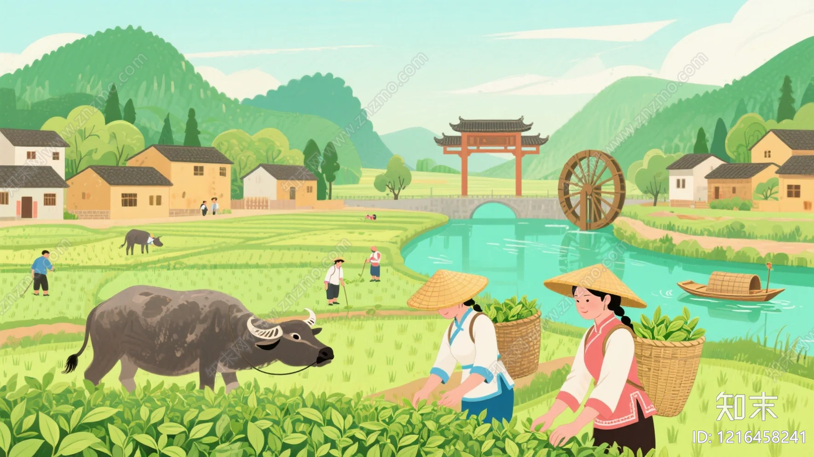 农田贴图下载【ID:1216458241】