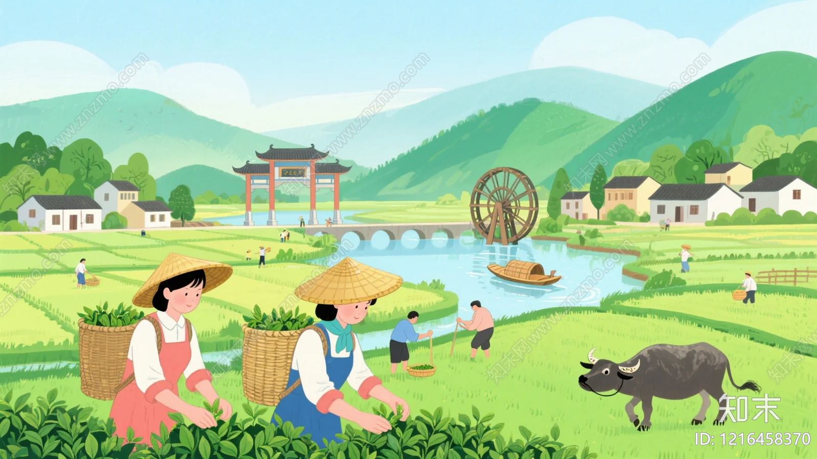 农田贴图下载【ID:1216458370】