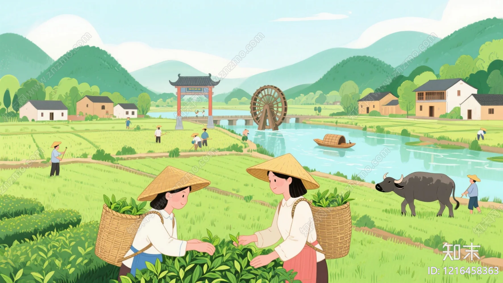 农田贴图下载【ID:1216458363】