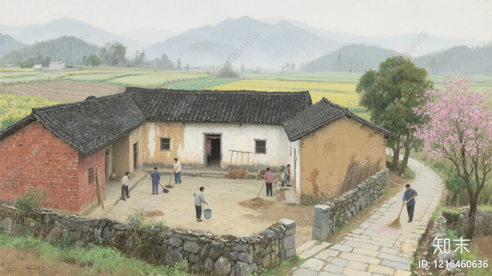 农田贴图下载【ID:1216460636】