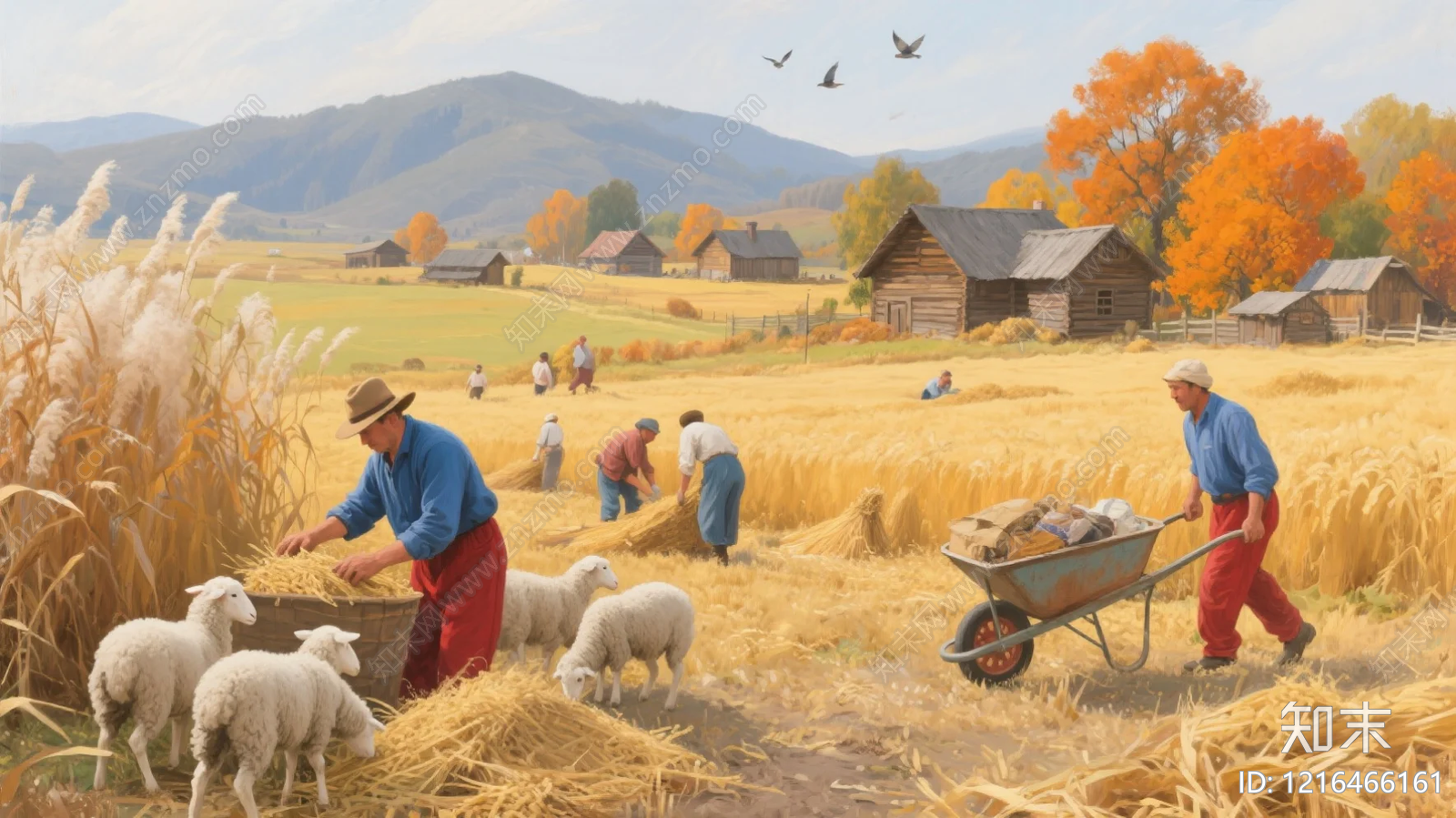 农田贴图下载【ID:1216466161】