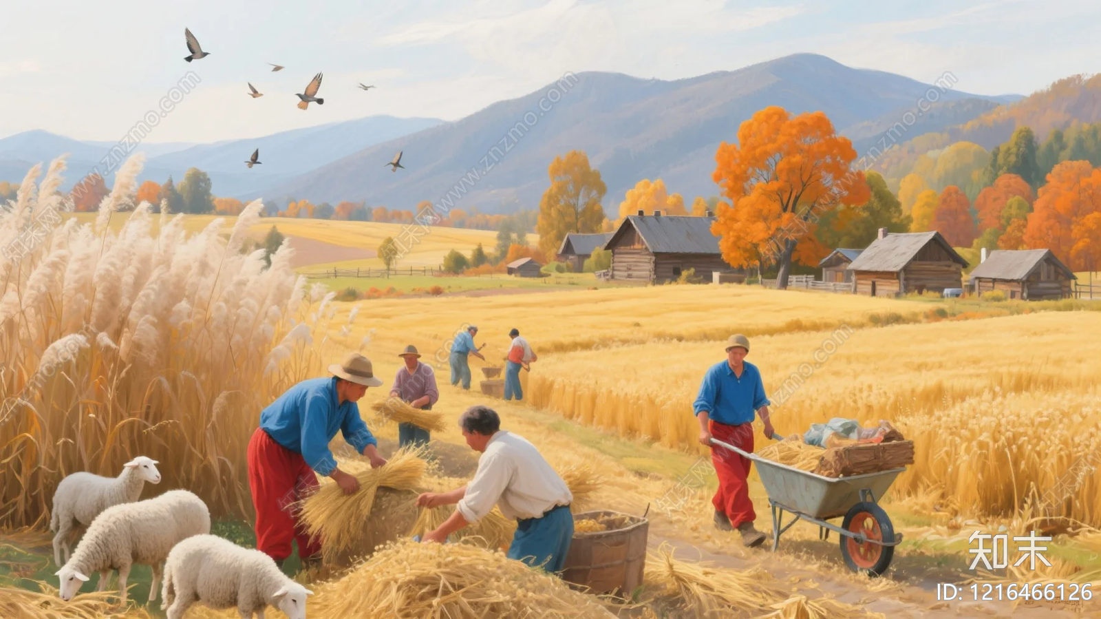 农田贴图下载【ID:1216466126】