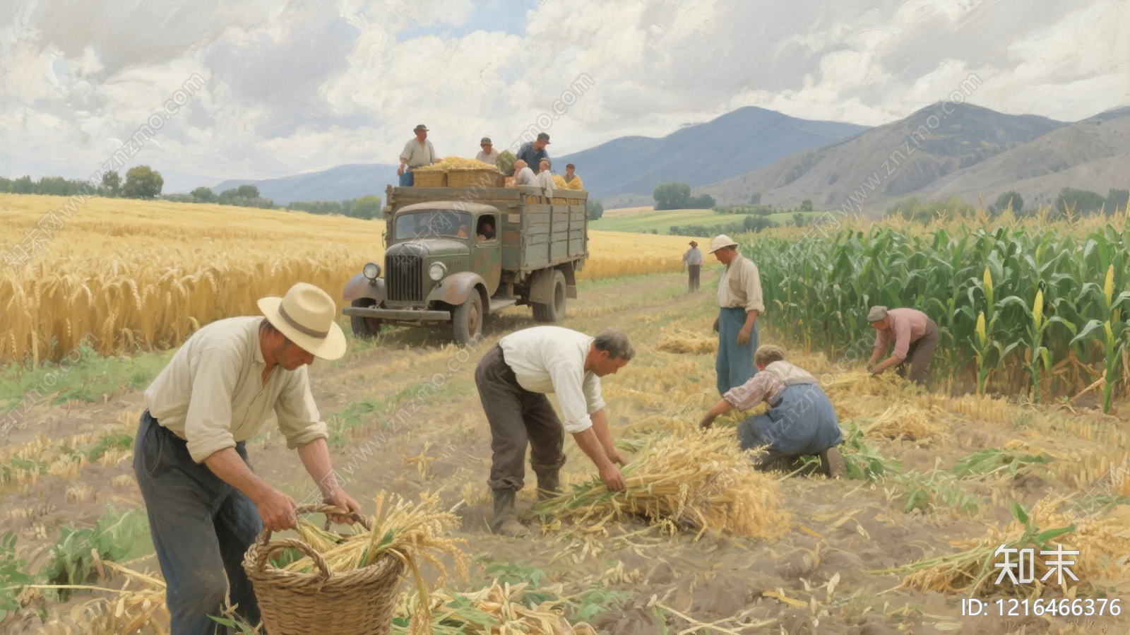 农田贴图下载【ID:1216466376】