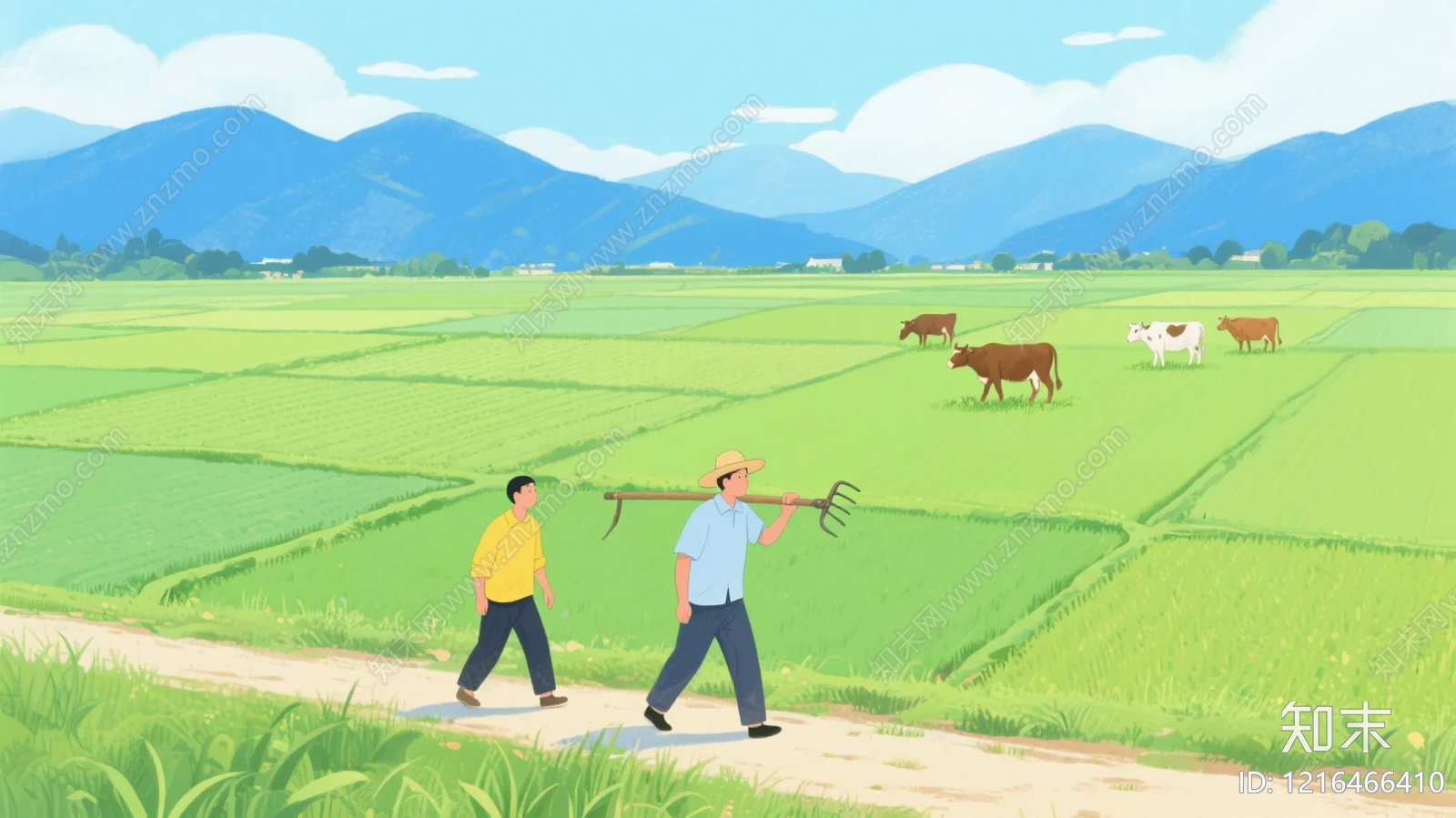 农田贴图下载【ID:1216466410】