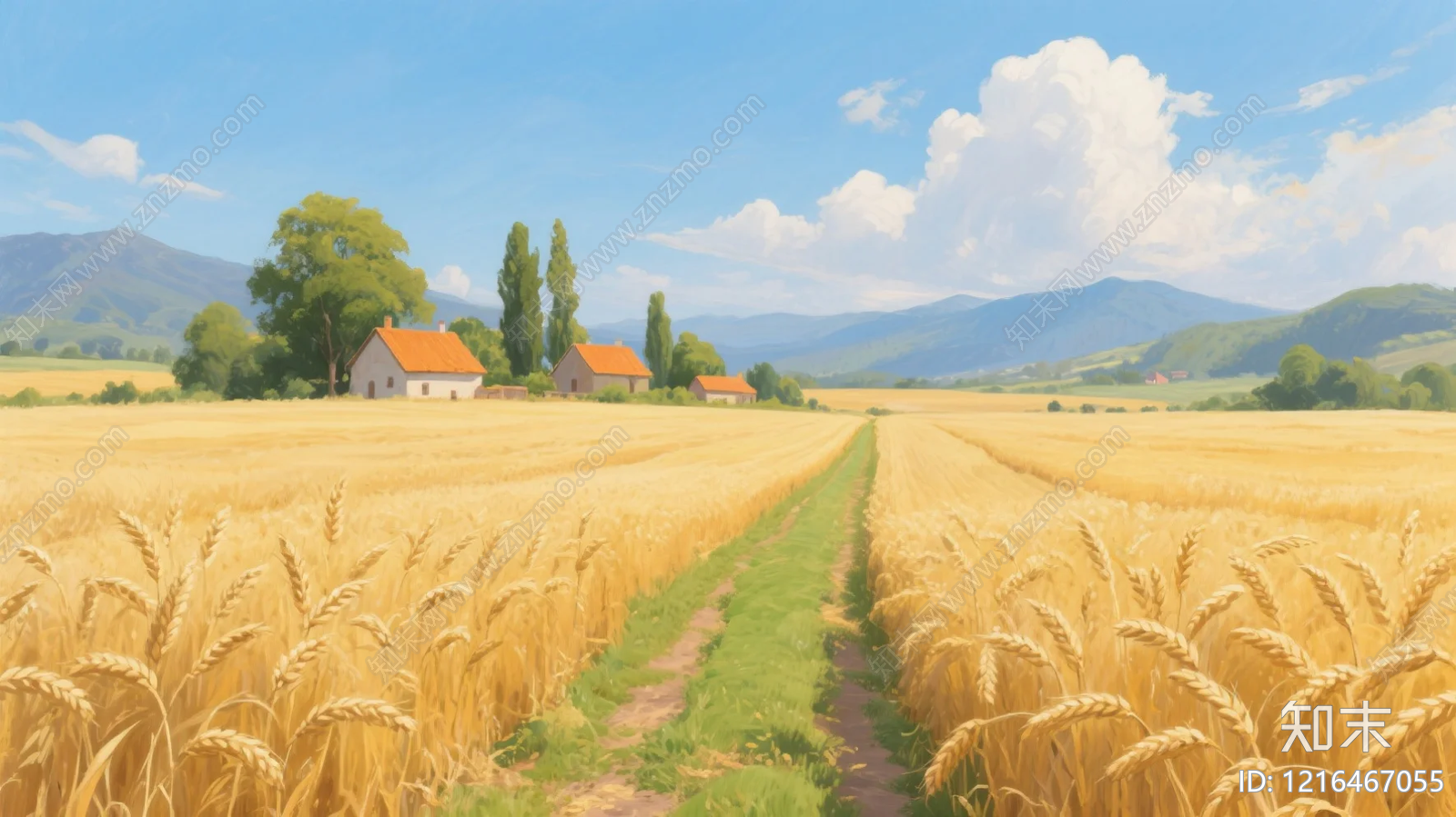 农田贴图下载【ID:1216467055】