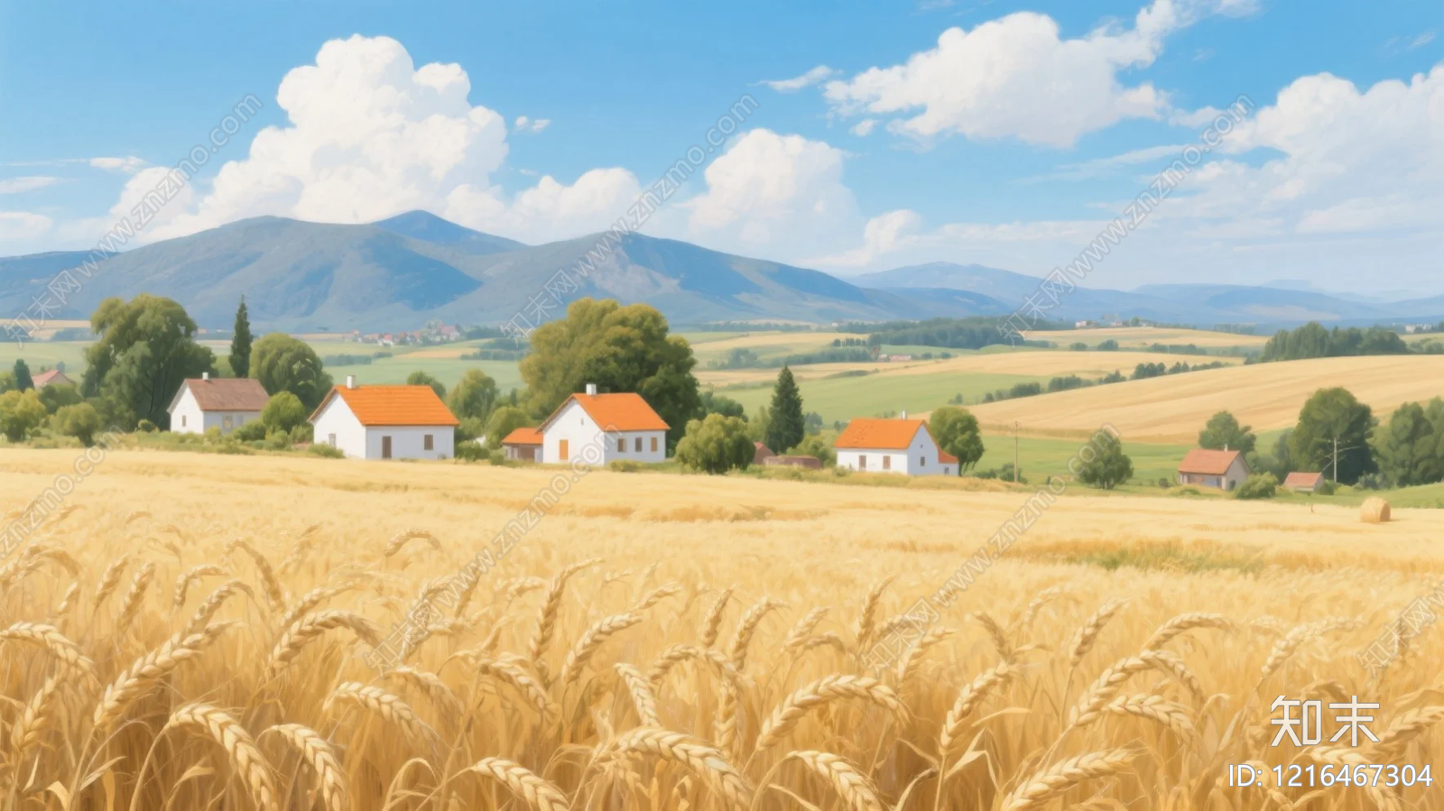 农田贴图下载【ID:1216467304】