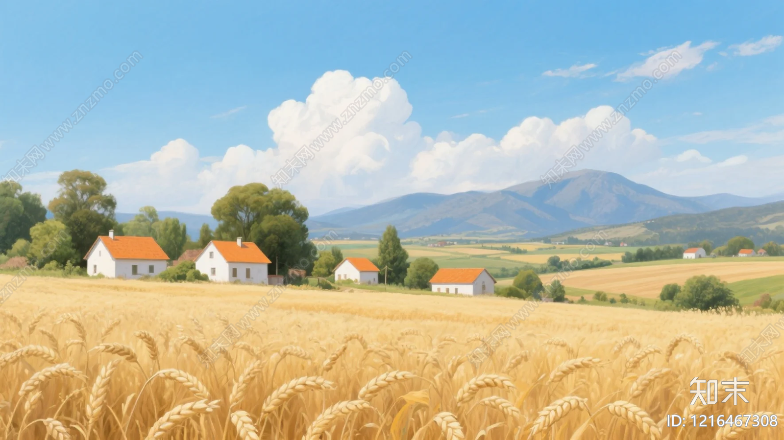 农田贴图下载【ID:1216467308】