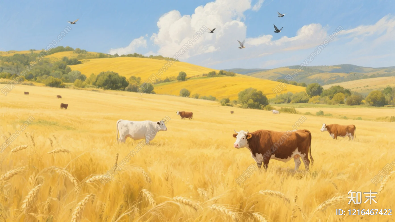 农田贴图下载【ID:1216467422】