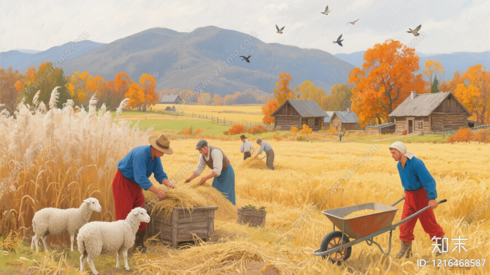 农田贴图下载【ID:1216468587】