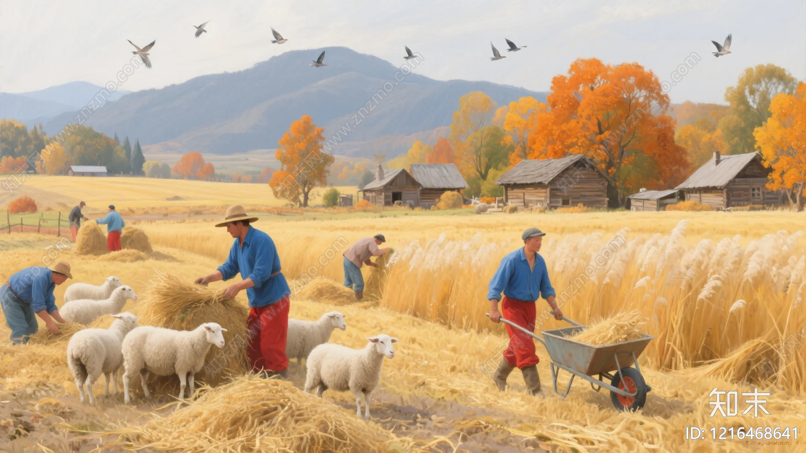 农田贴图下载【ID:1216468641】