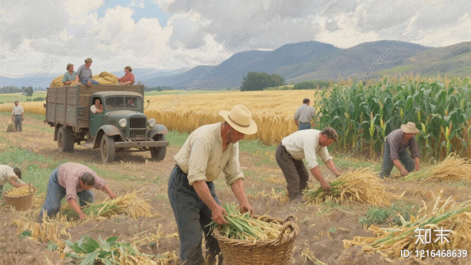 农田贴图下载【ID:1216468639】