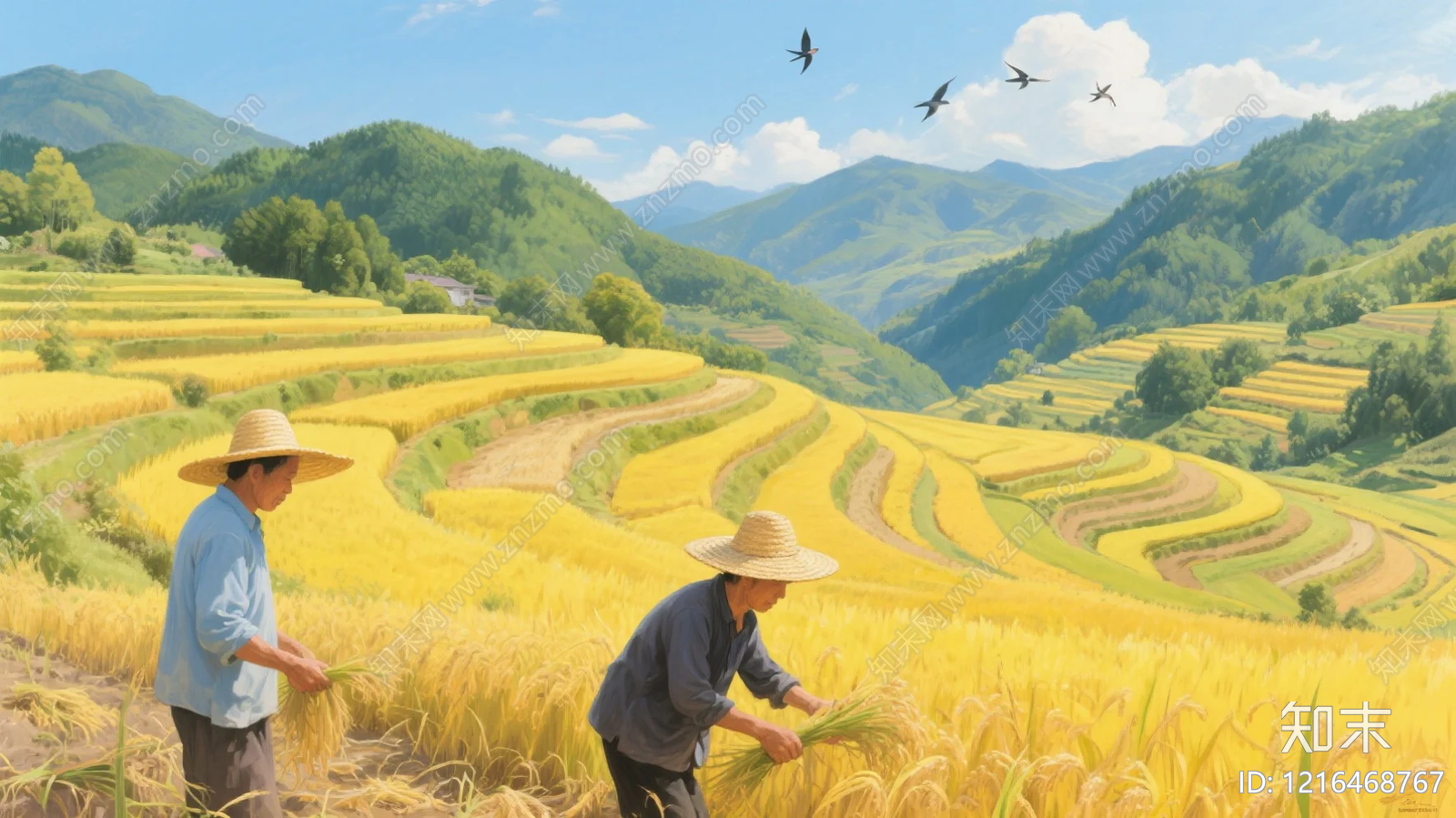 农田贴图下载【ID:1216468767】