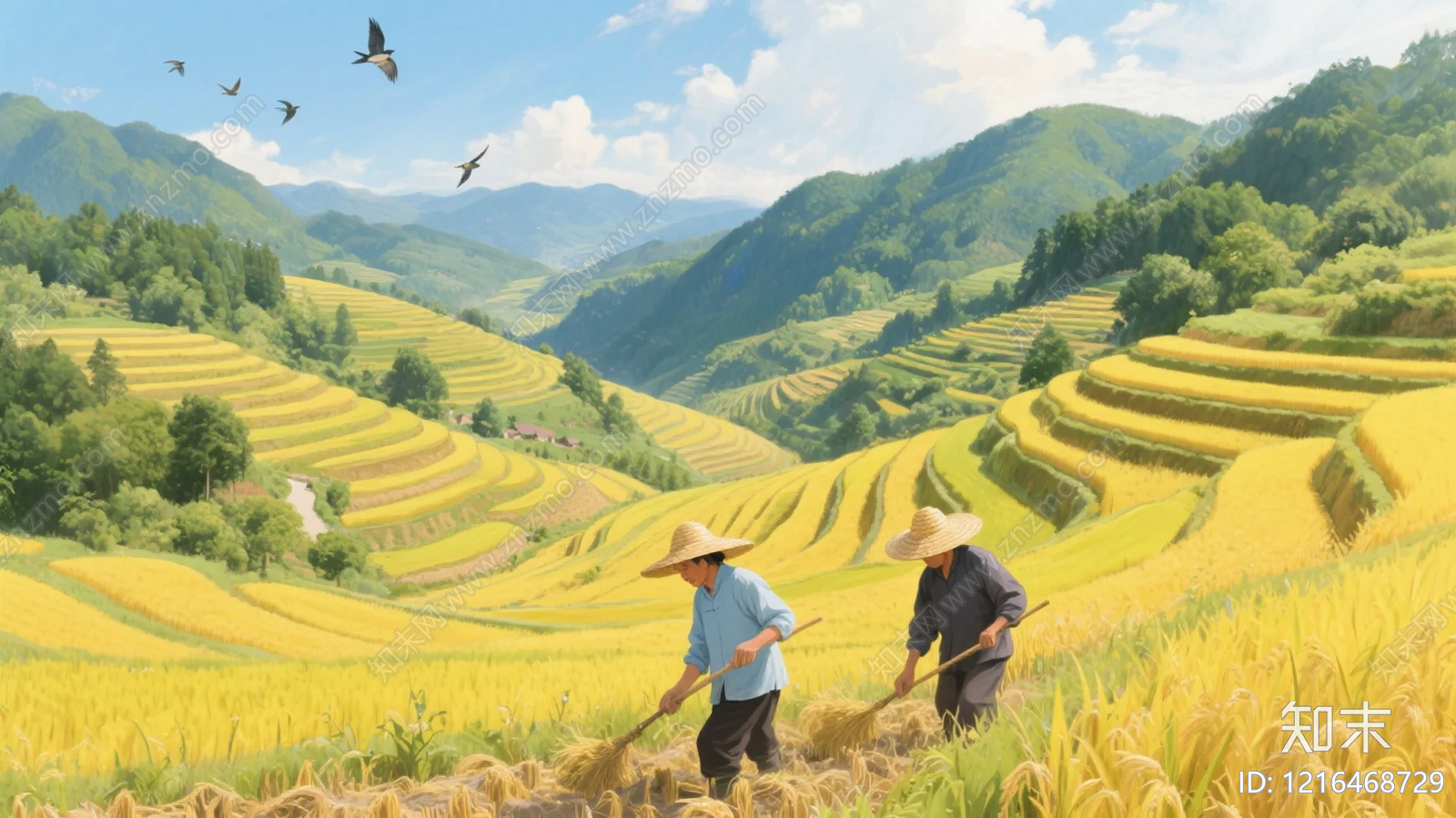 农田贴图下载【ID:1216468729】