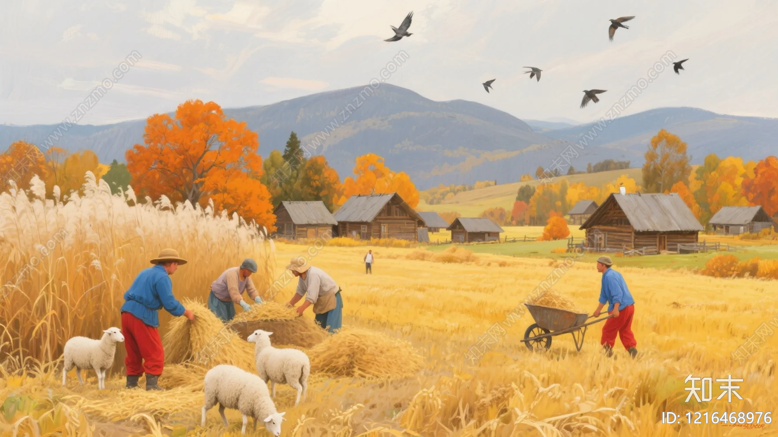 农田贴图下载【ID:1216468976】