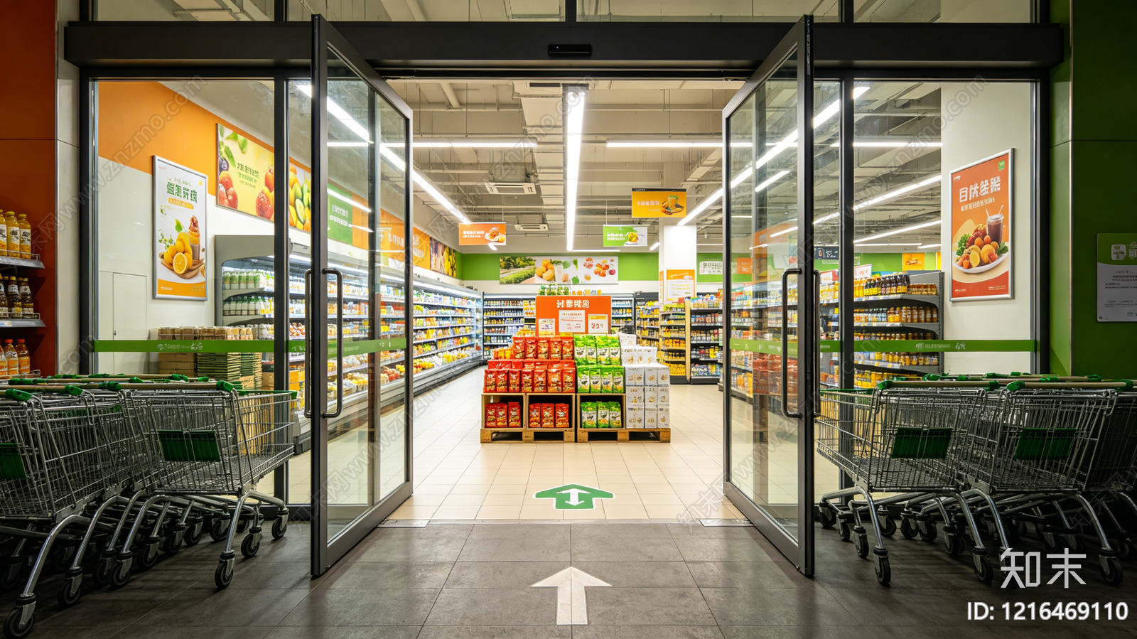 现代商场贴图下载【ID:1216469110】