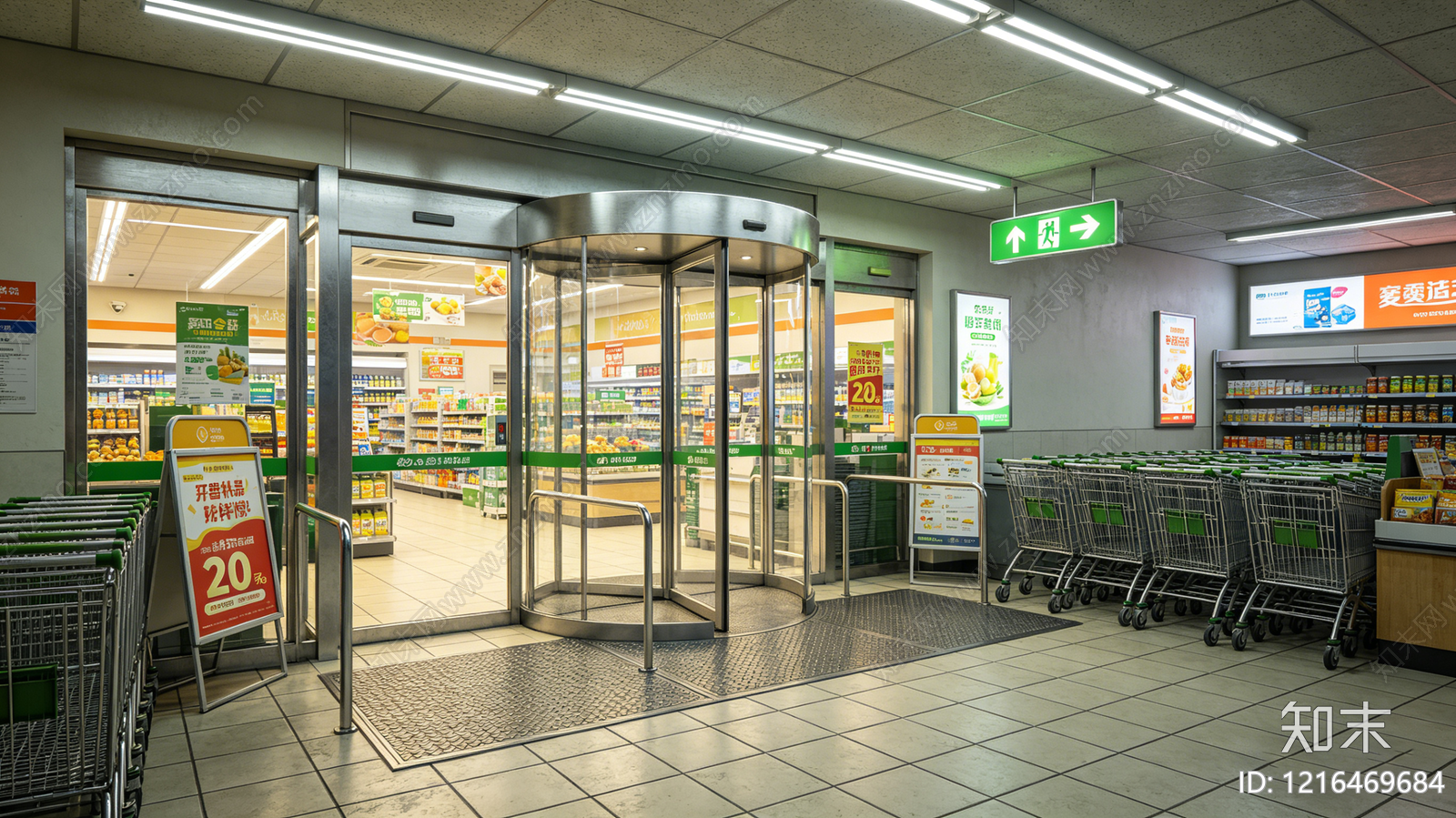 现代商场贴图下载【ID:1216469684】