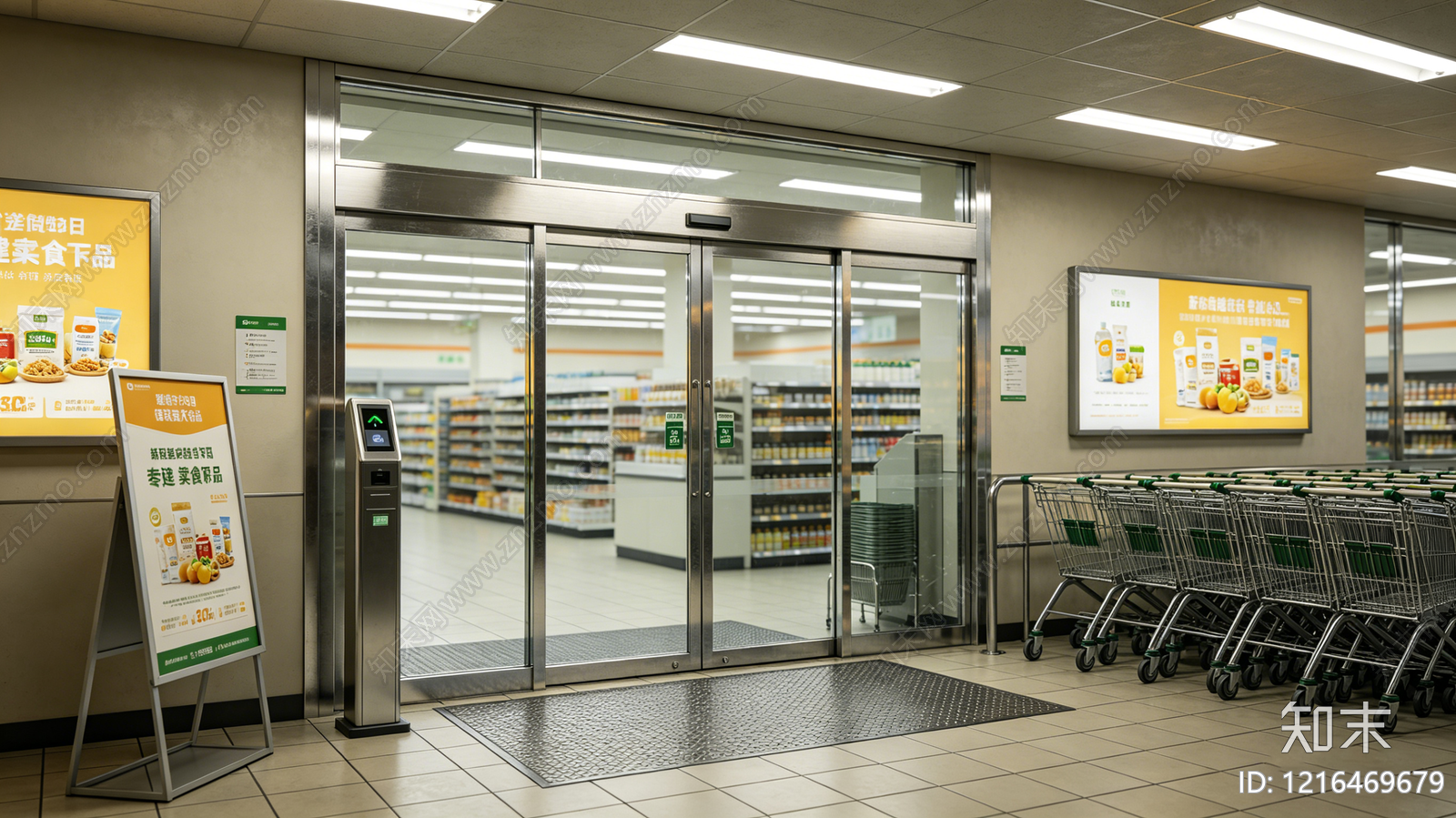 现代商场贴图下载【ID:1216469679】