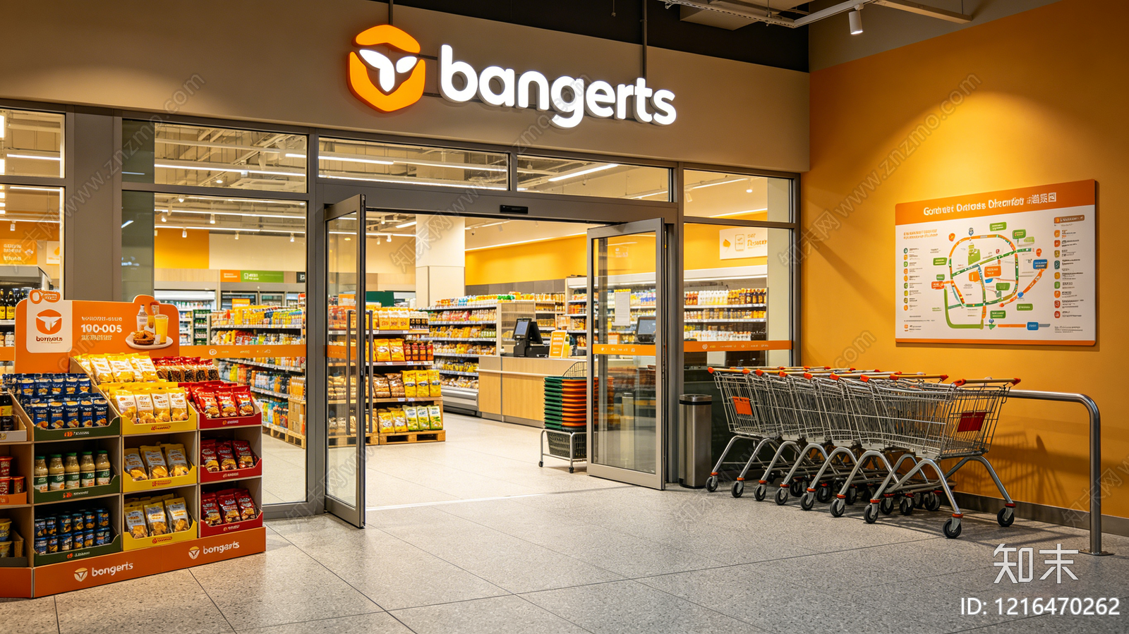 现代商场贴图下载【ID:1216470262】