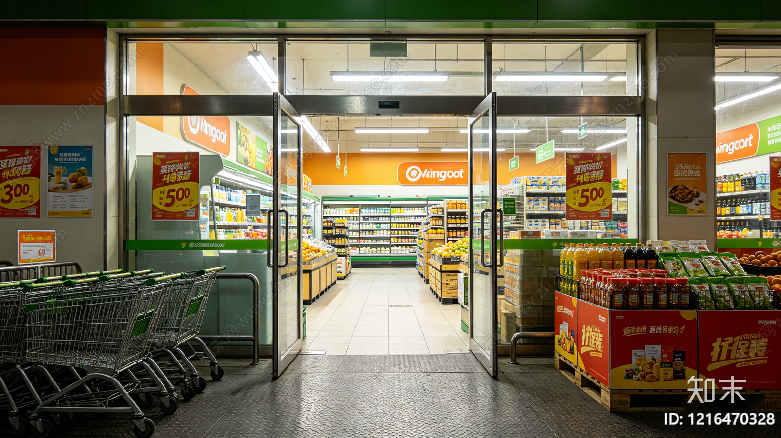 现代商场贴图下载【ID:1216470328】