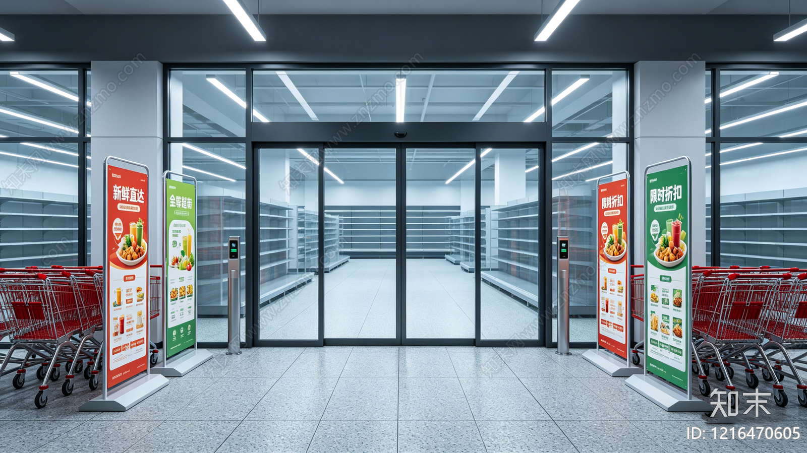 现代商场贴图下载【ID:1216470605】