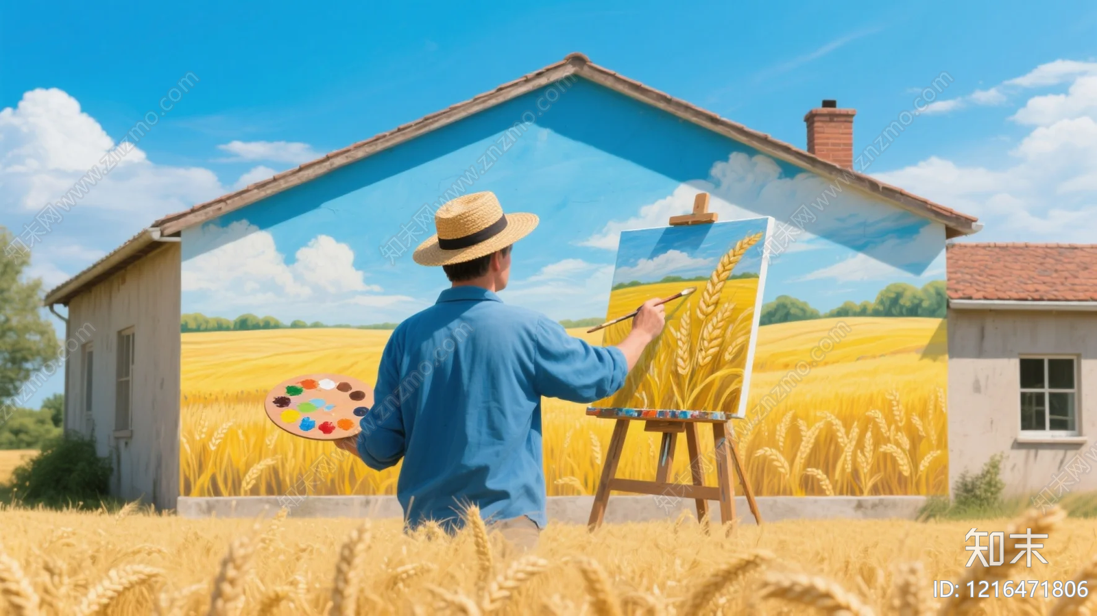 农田贴图下载【ID:1216471806】