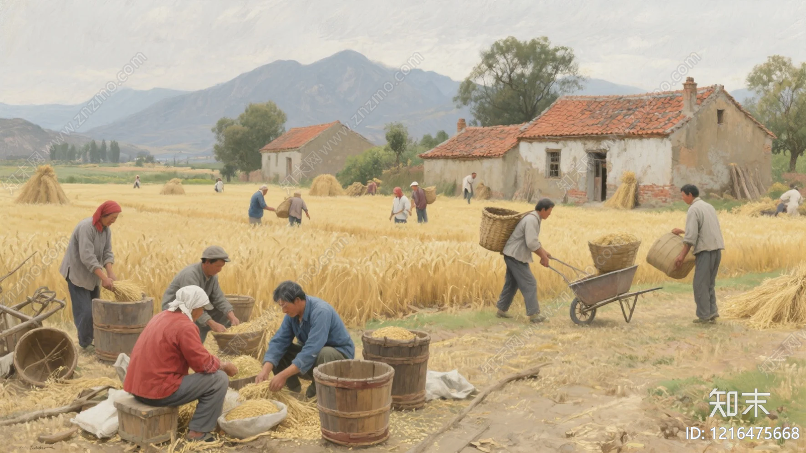 农田贴图下载【ID:1216475668】