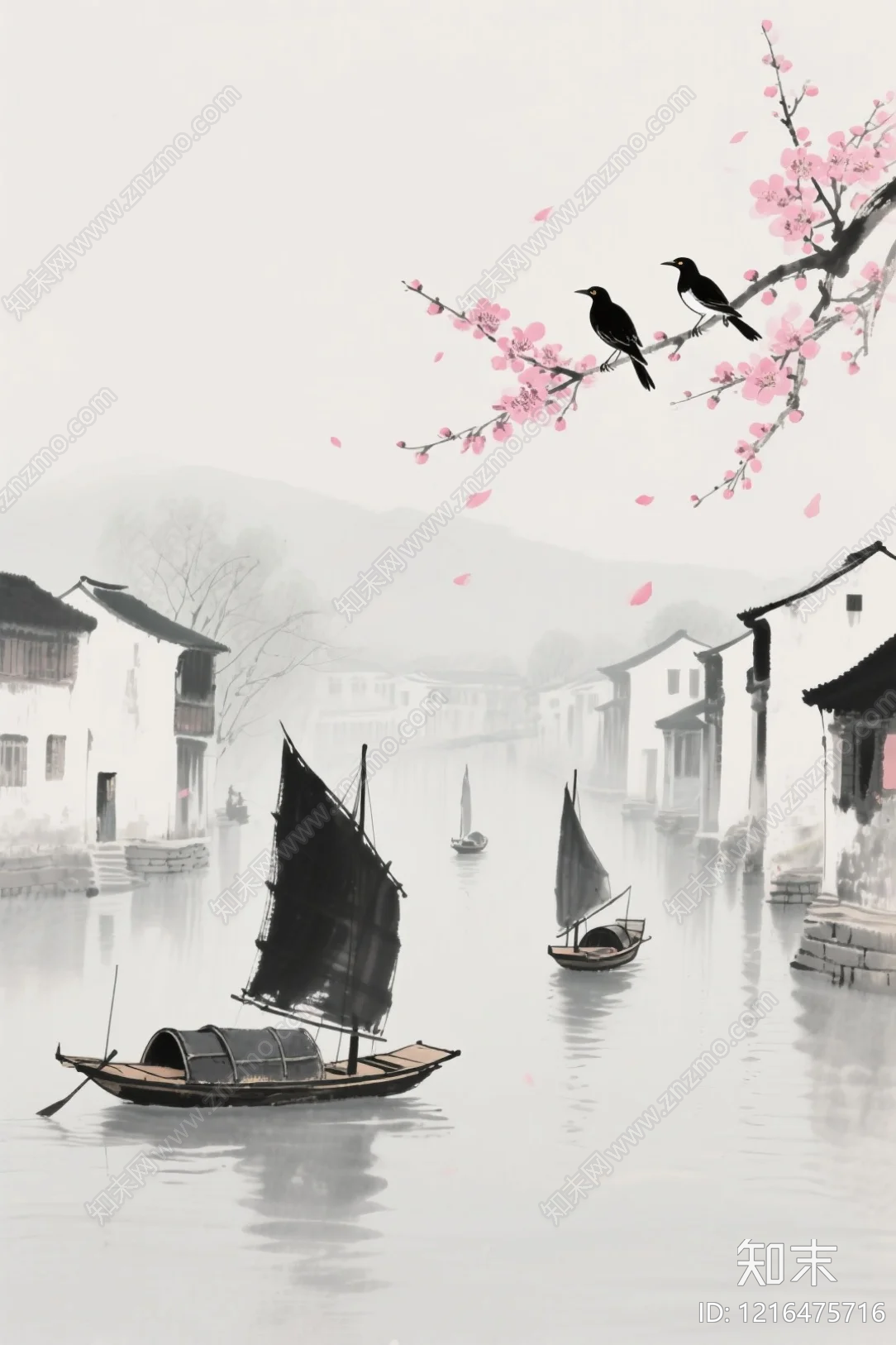 山水贴图下载【ID:1216475716】