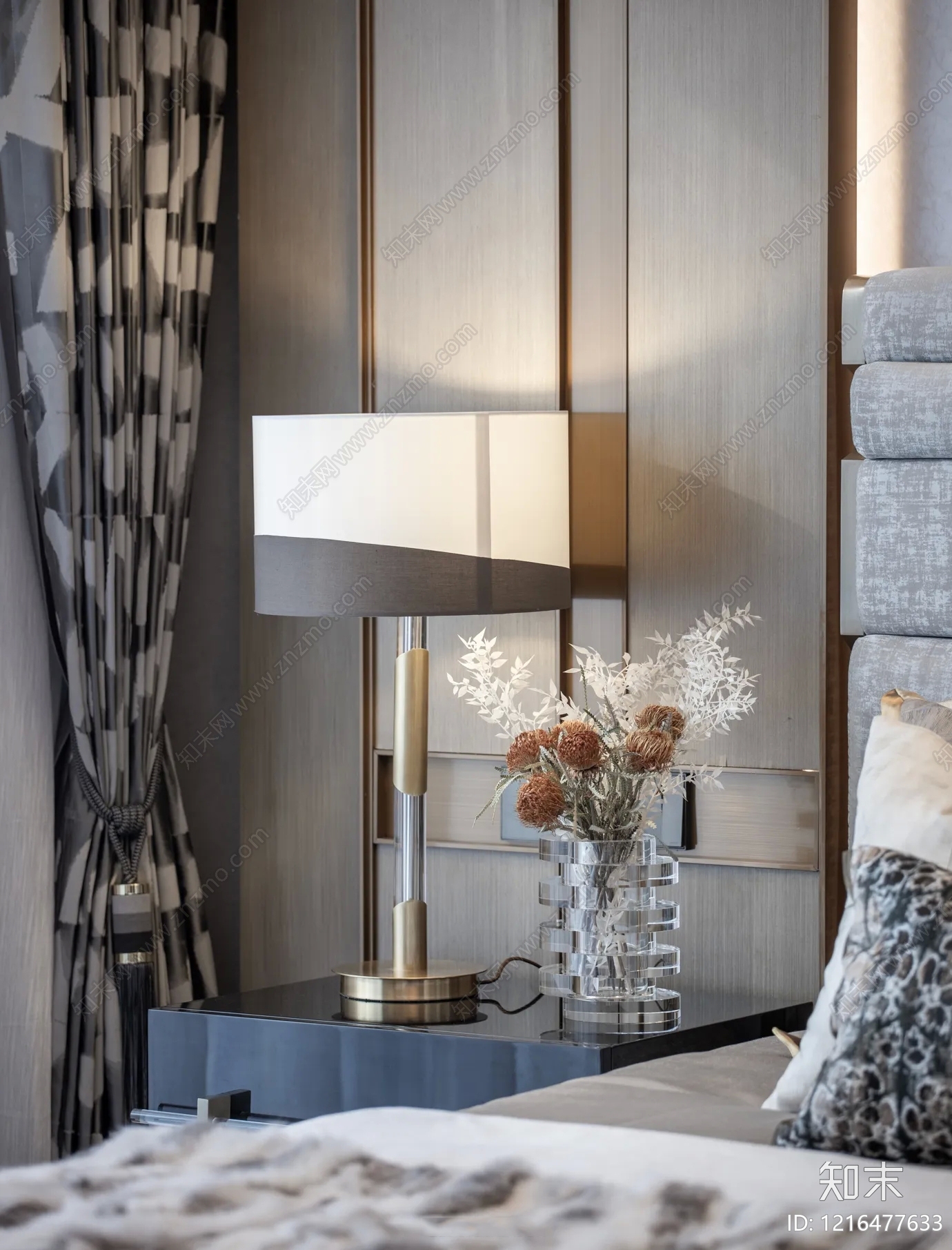 卧室贴图下载【ID:1216477633】