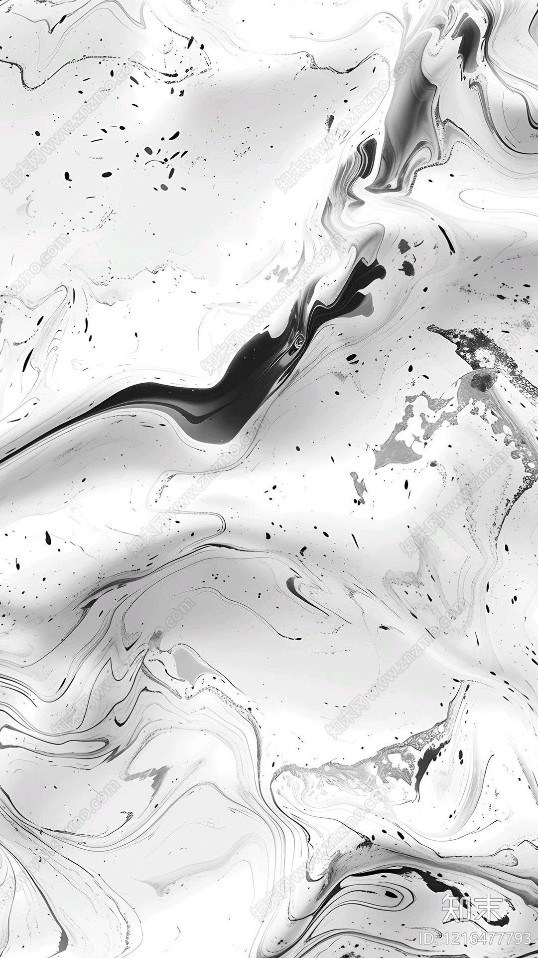 黑白花纹贴图下载【ID:1216477793】