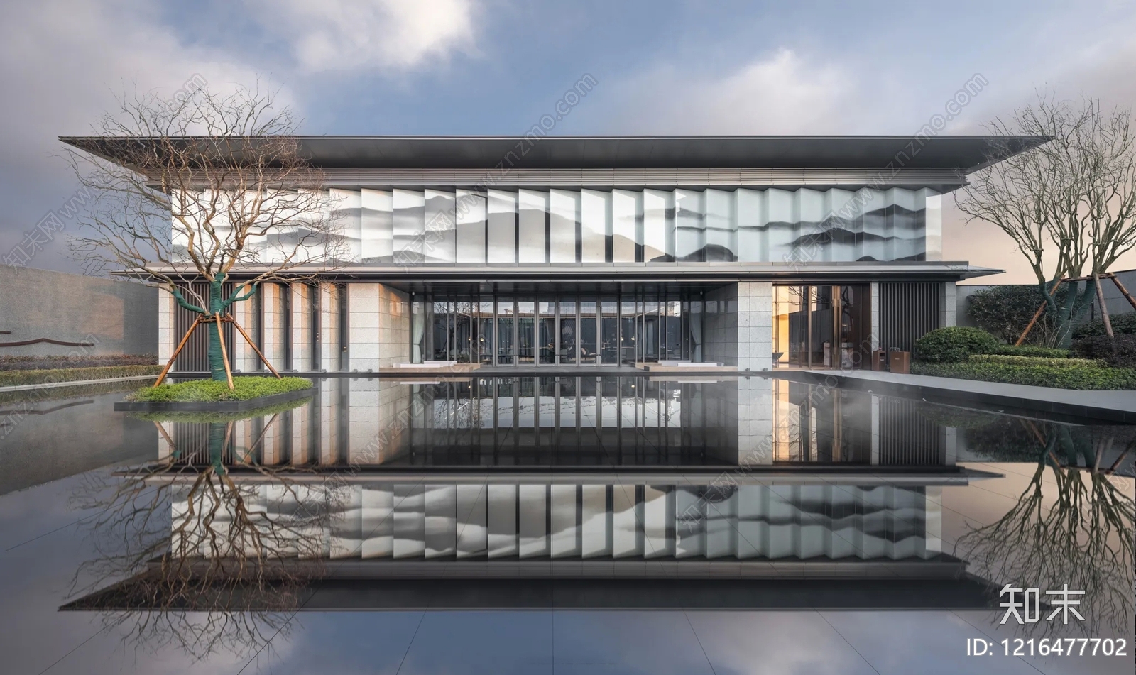 建筑外立面贴图下载【ID:1216477702】