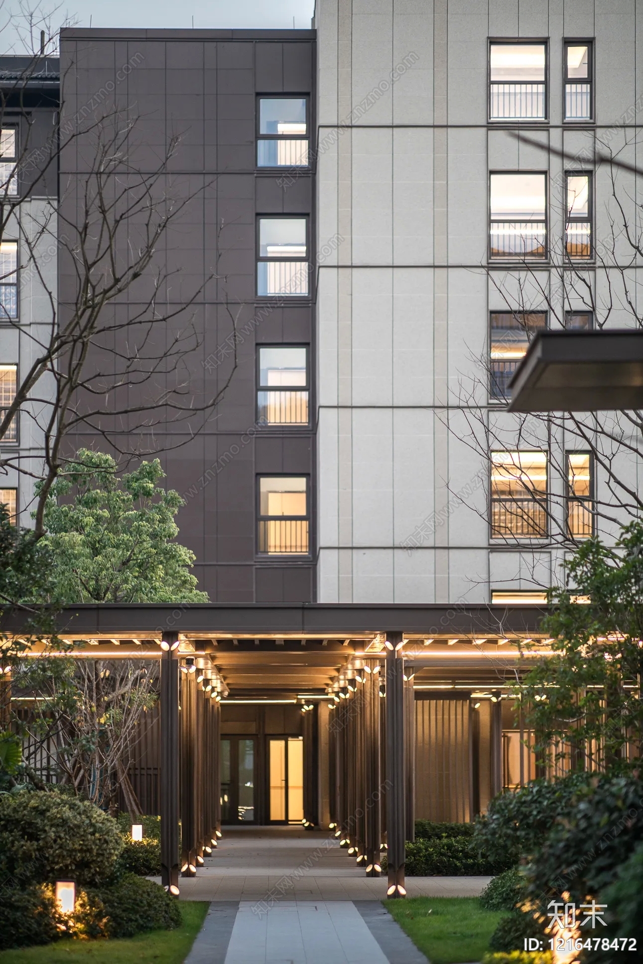 建筑外立面贴图下载【ID:1216478472】