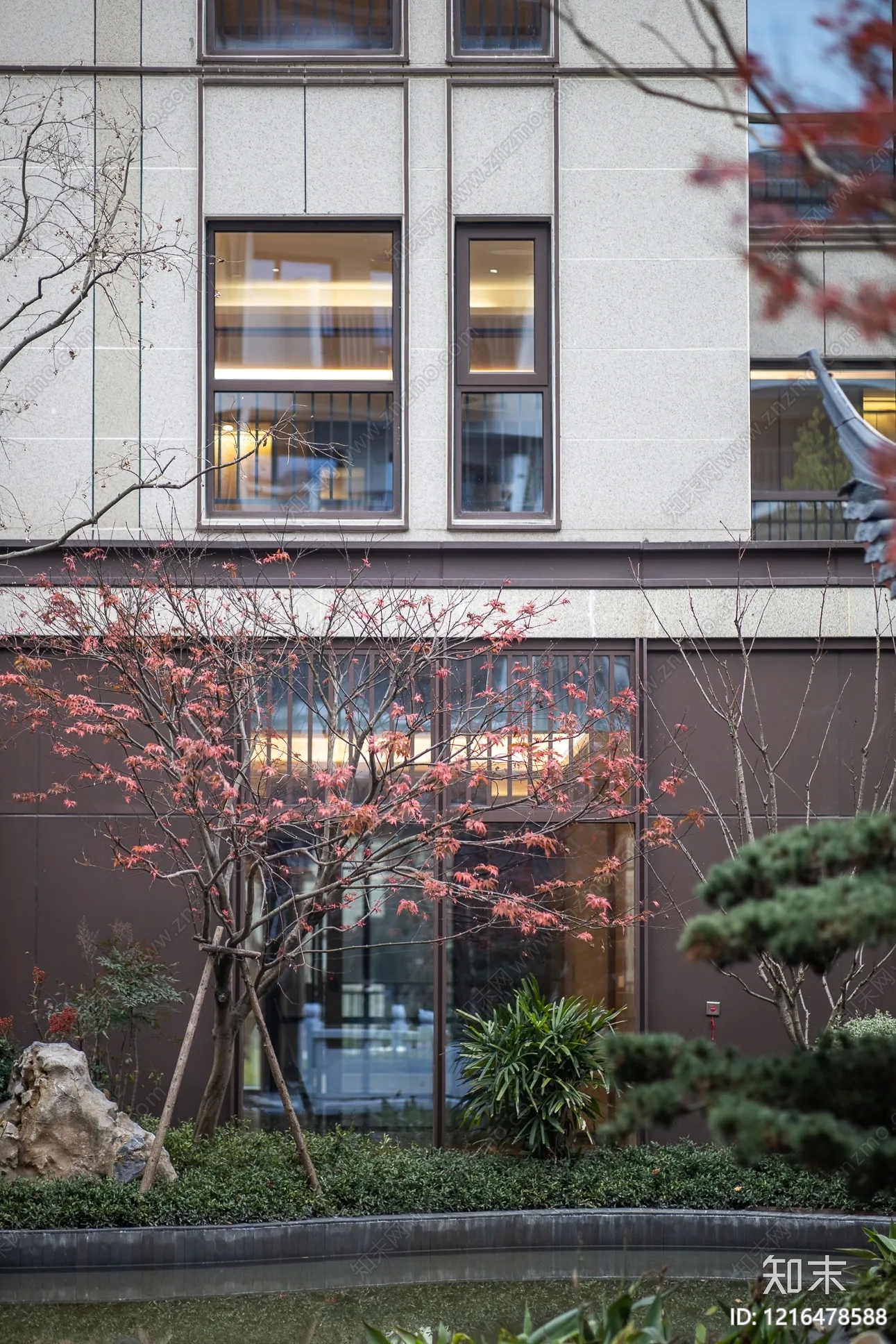 小区外景贴图下载【ID:1216478588】