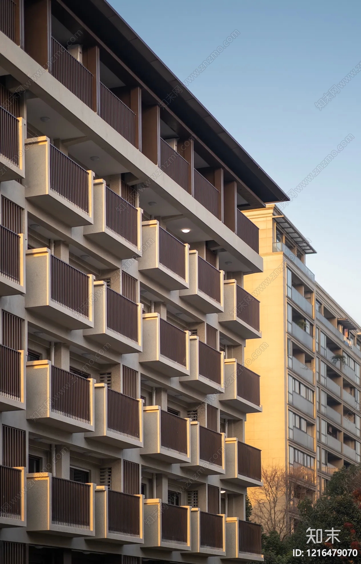 建筑外立面贴图下载【ID:1216479070】