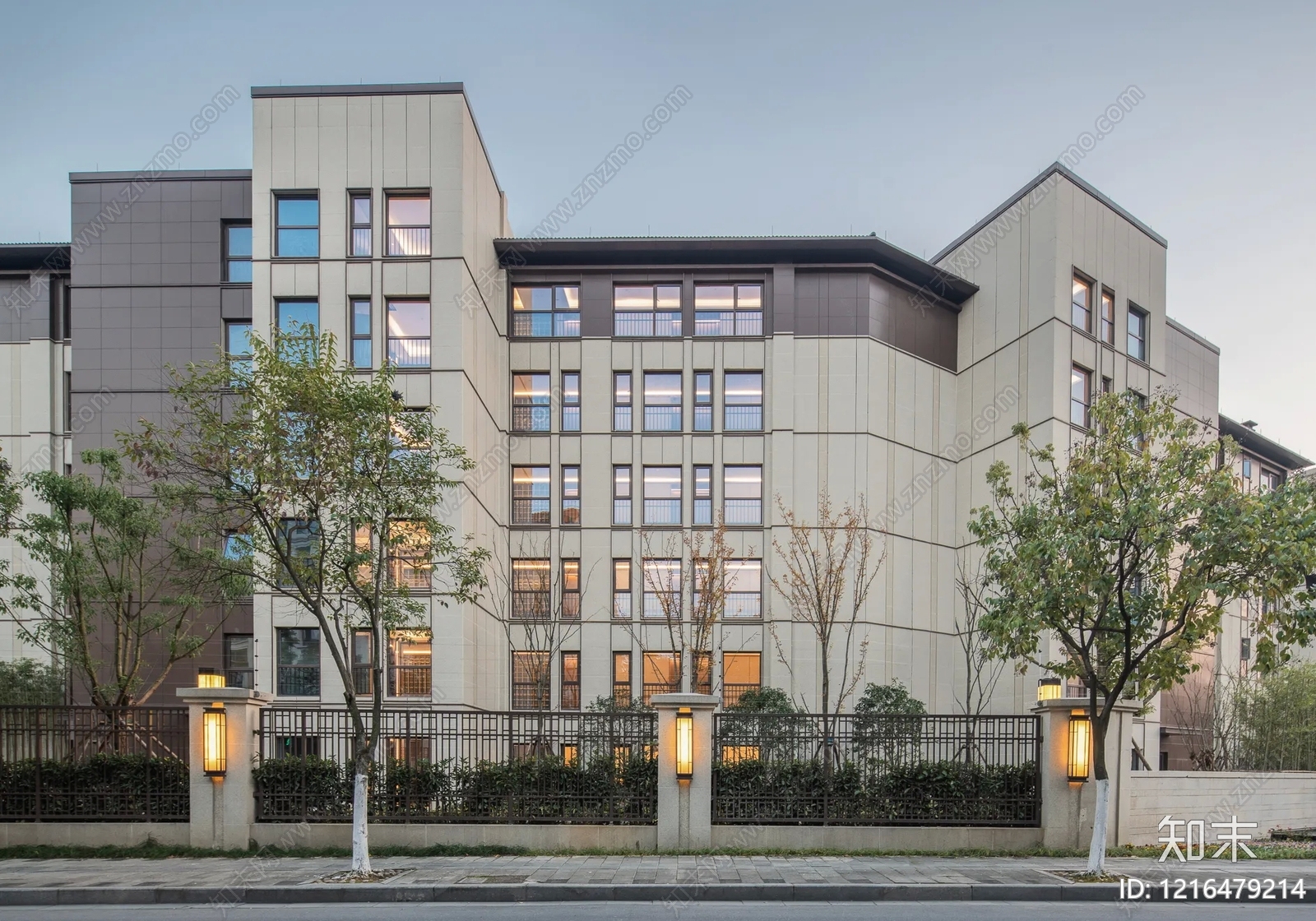 建筑外立面贴图下载【ID:1216479214】