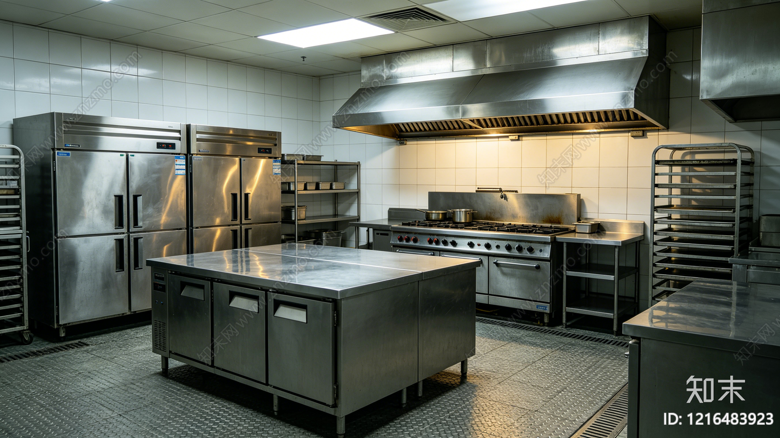 工业厨房贴图下载【ID:1216483923】