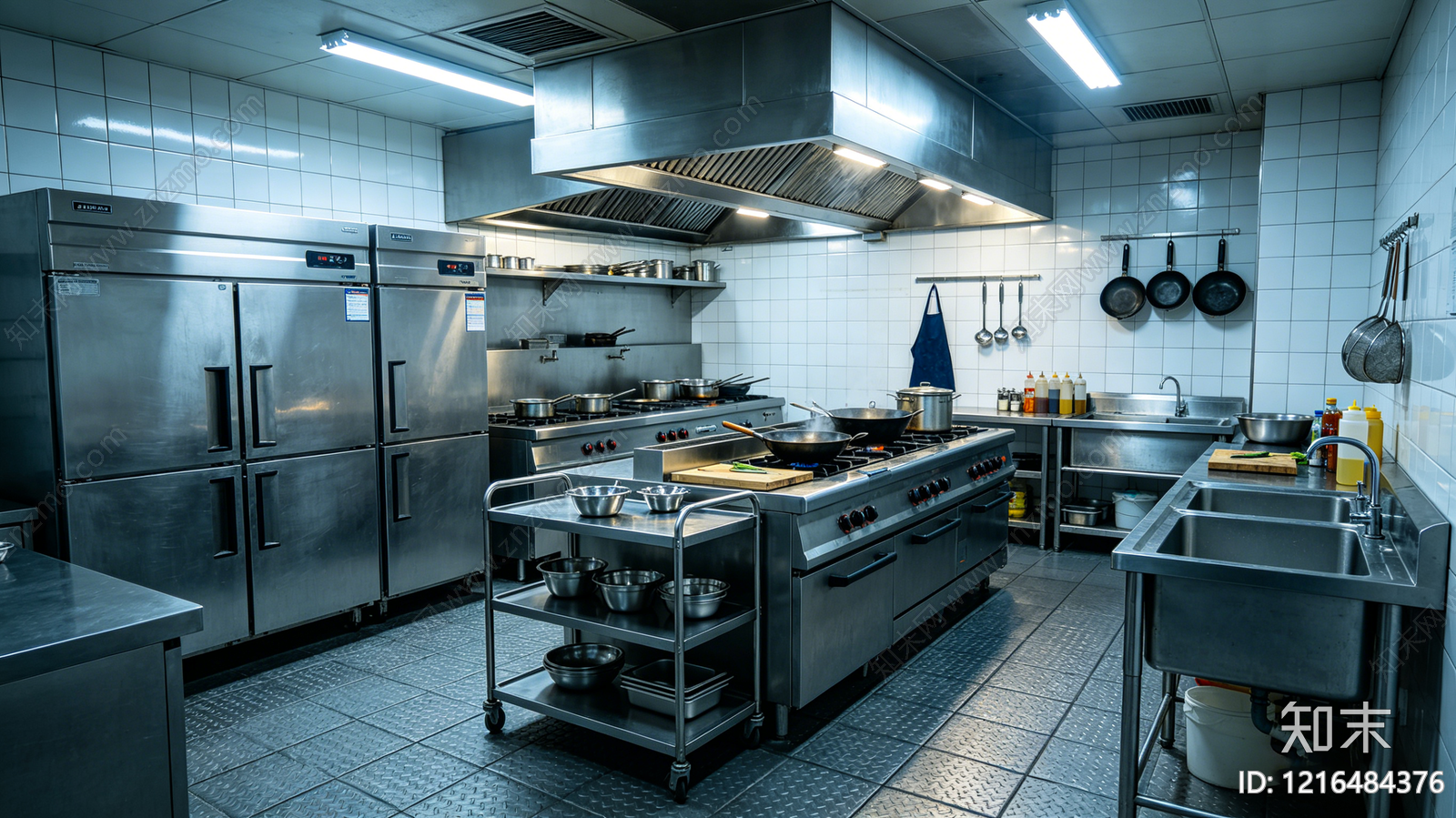 工业厨房贴图下载【ID:1216484376】