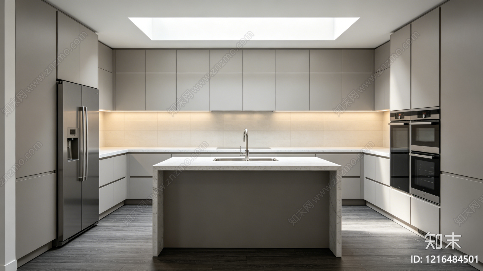 现代厨房贴图下载【ID:1216484501】
