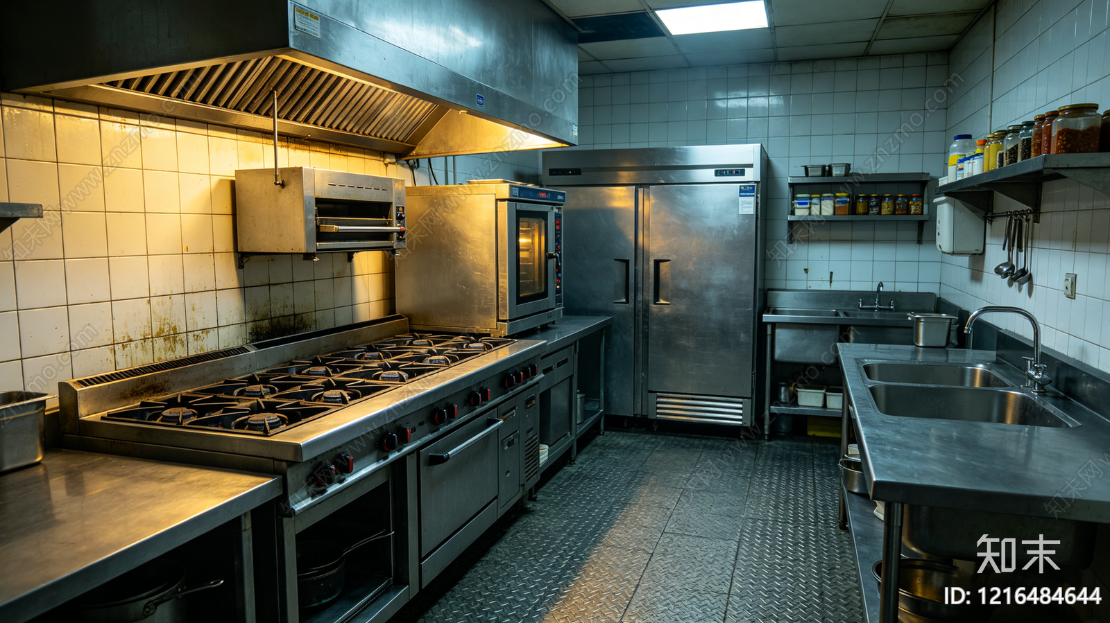 工业厨房贴图下载【ID:1216484644】