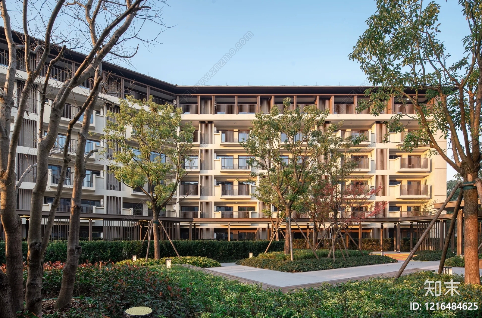 小区外景贴图下载【ID:1216484625】