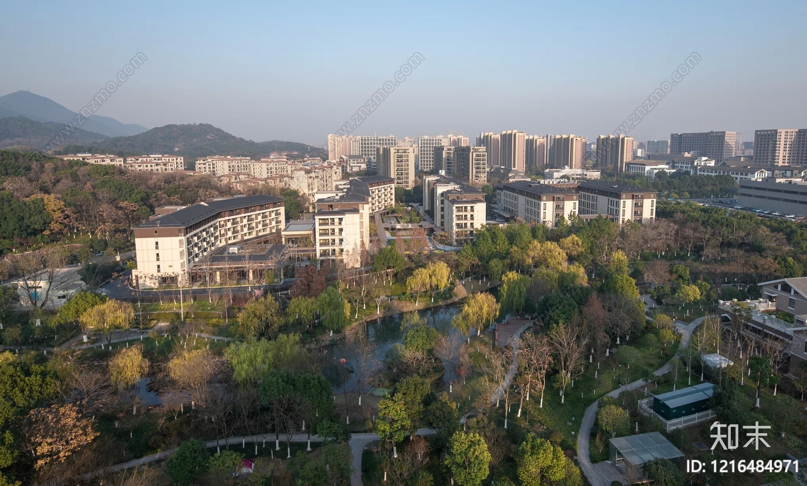 建筑群贴图下载【ID:1216484971】