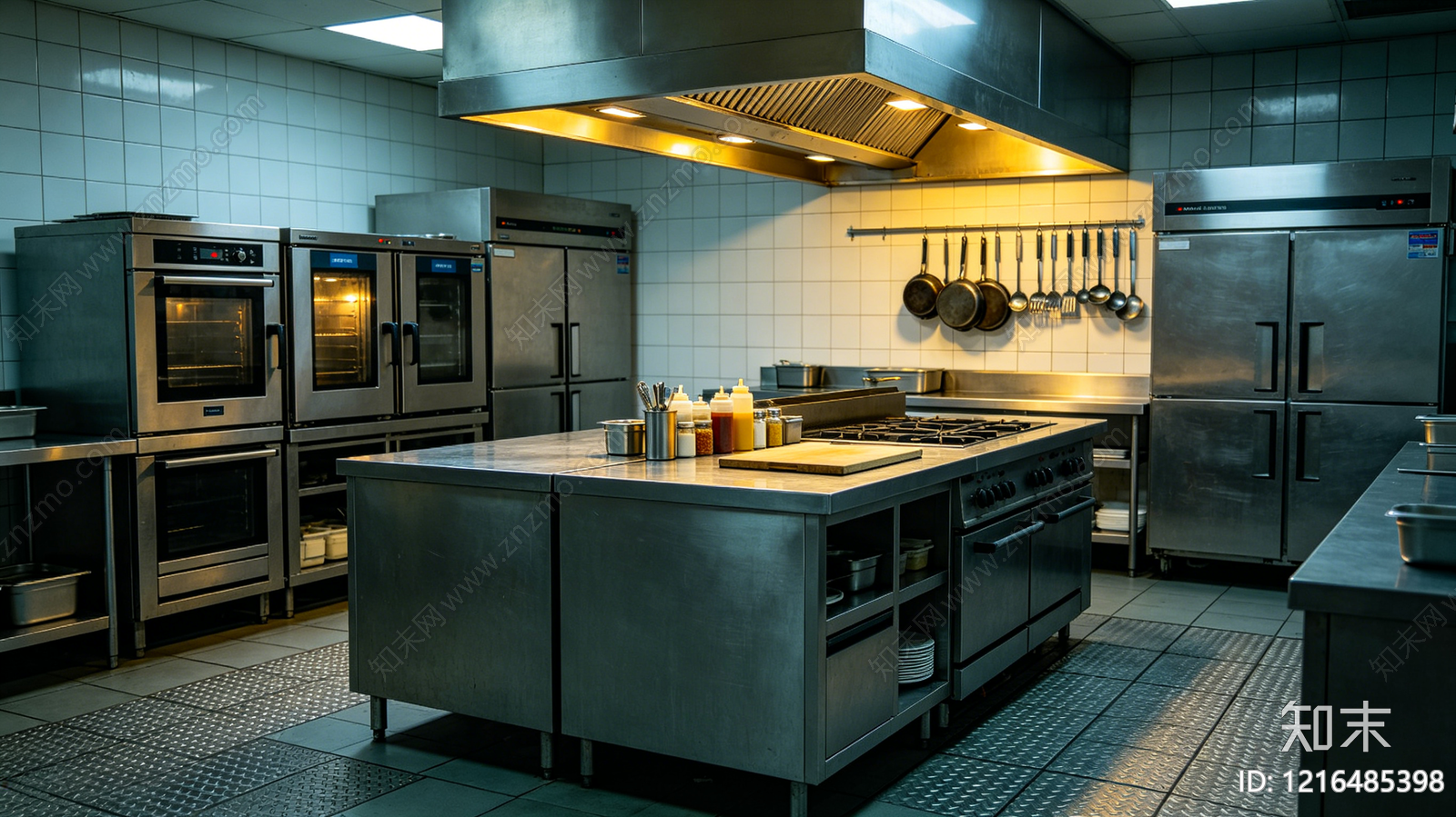 工业厨房贴图下载【ID:1216485398】